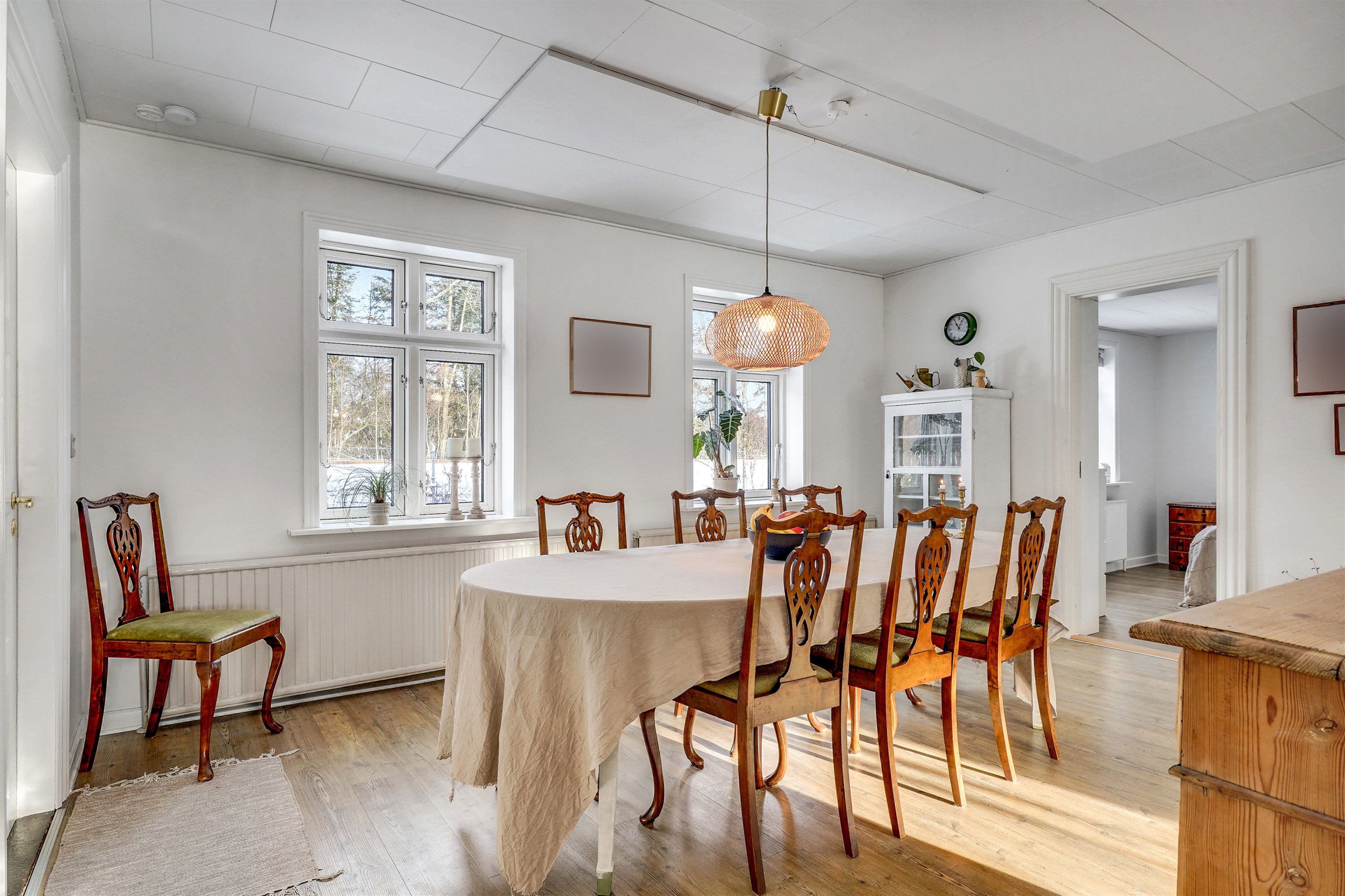 Fremhævet spisestue billede i fuldskærmstilstand. Billede af Godthåbsvej 23, 6690 Gørding