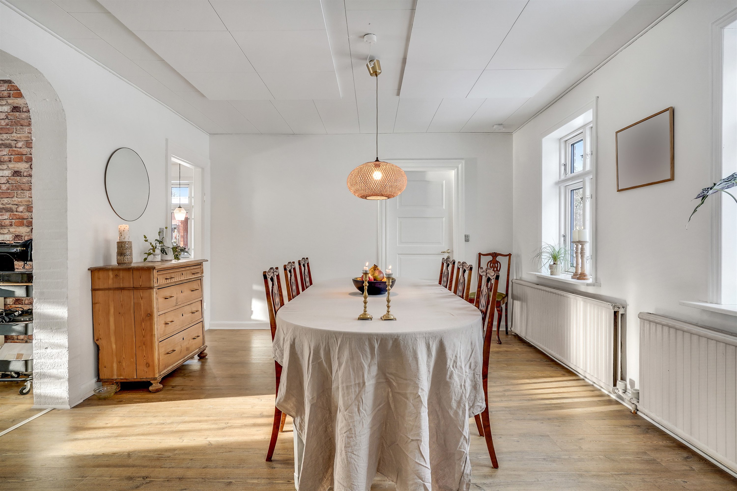 Fremhævet spisestue billede i fuldskærmstilstand. Billede af Godthåbsvej 23, 6690 Gørding