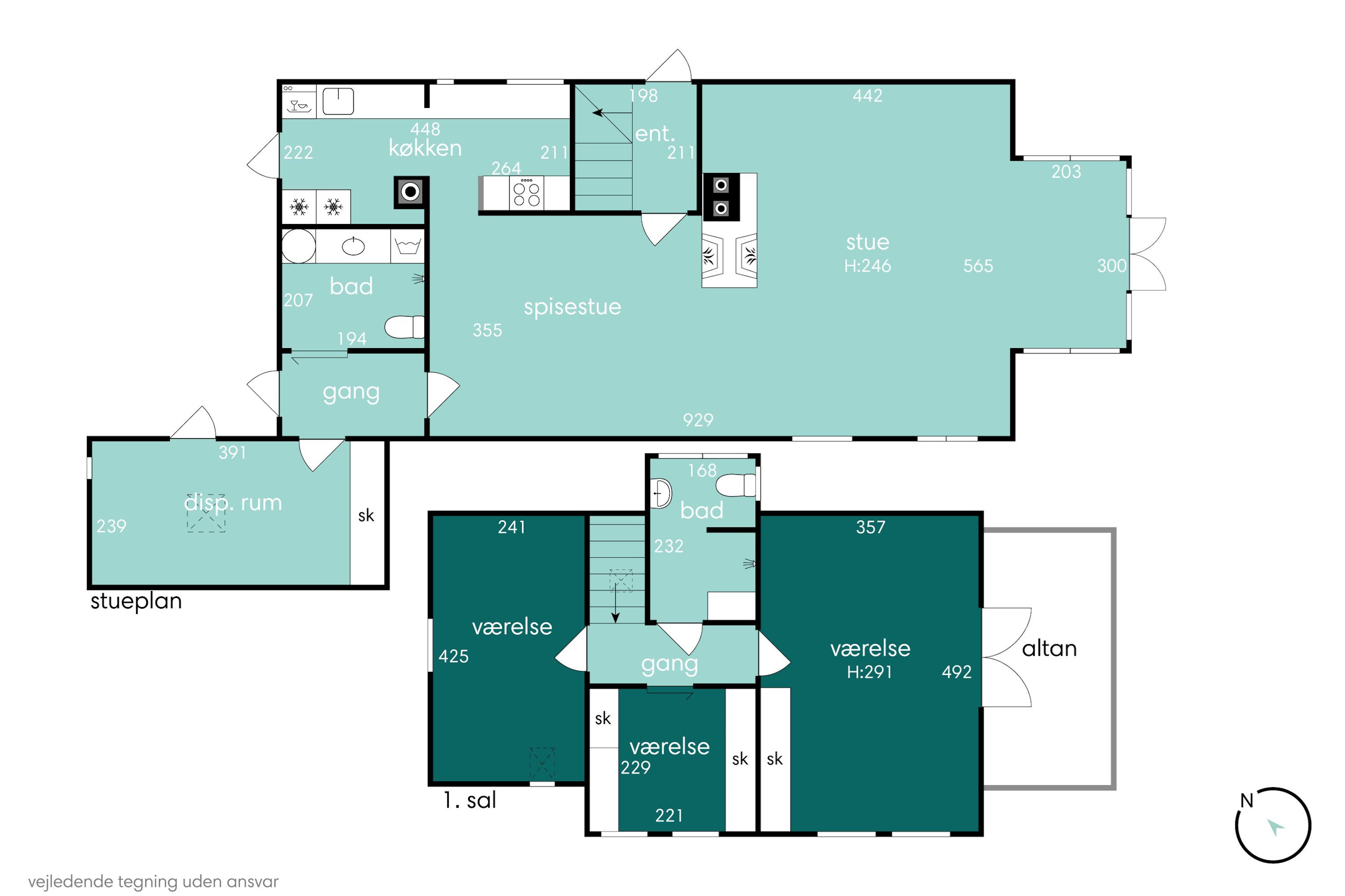 Plantegninger billede af Strandvejen 268B, Skotterup, 3070 Snekkersten