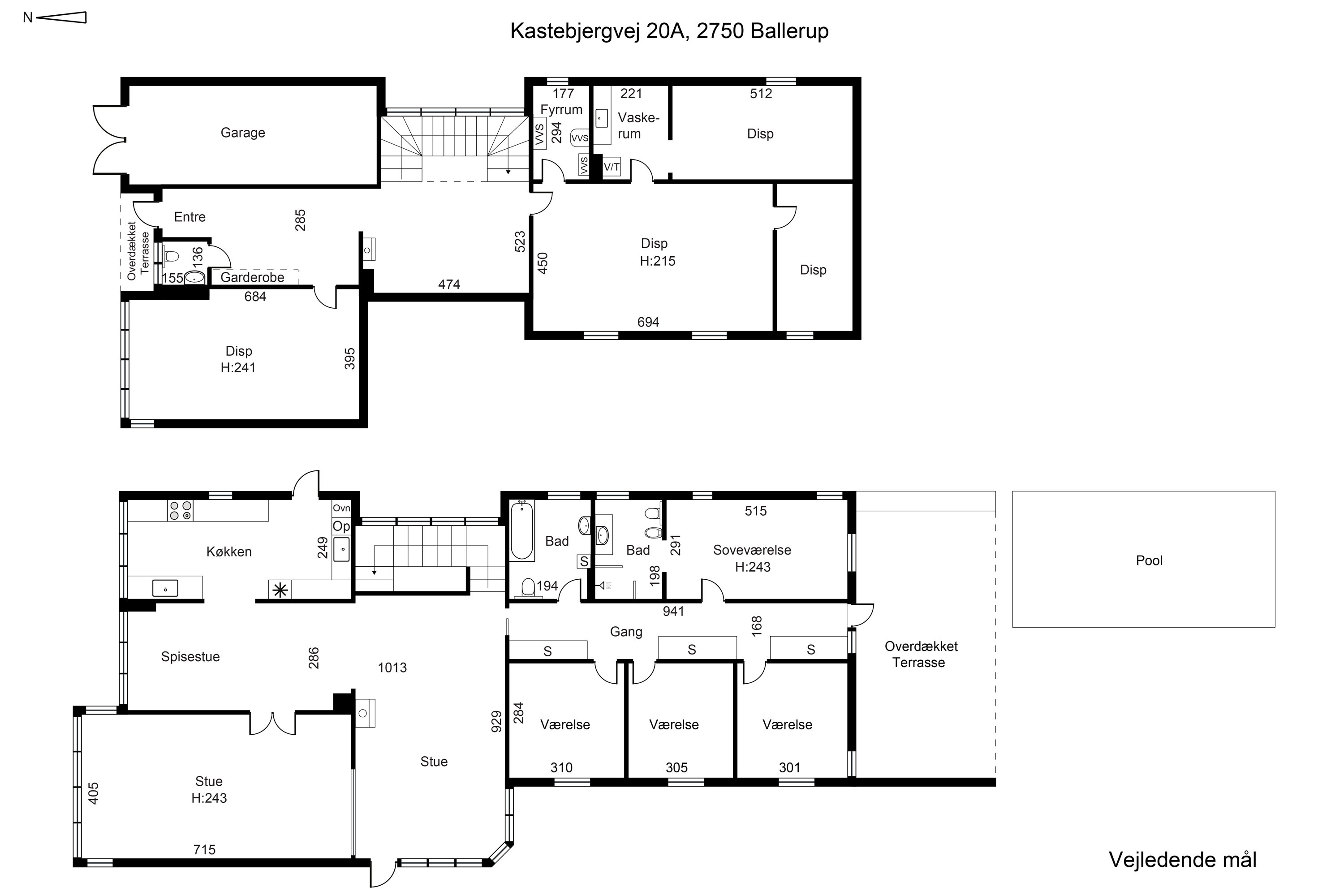Plantegninger billede af Kastebjergvej 20A, 2750 Ballerup