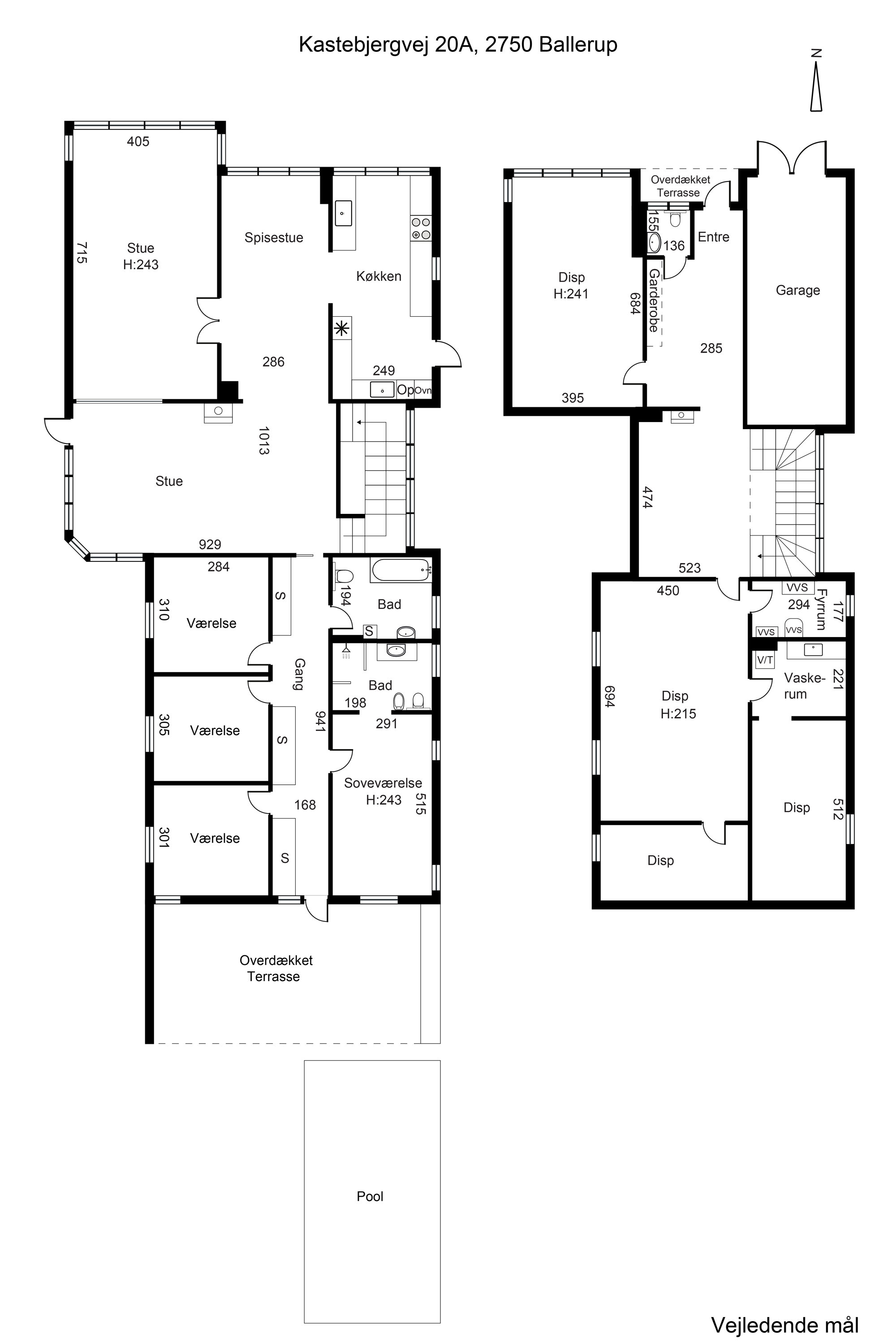Plantegninger billede af Kastebjergvej 20A, 2750 Ballerup