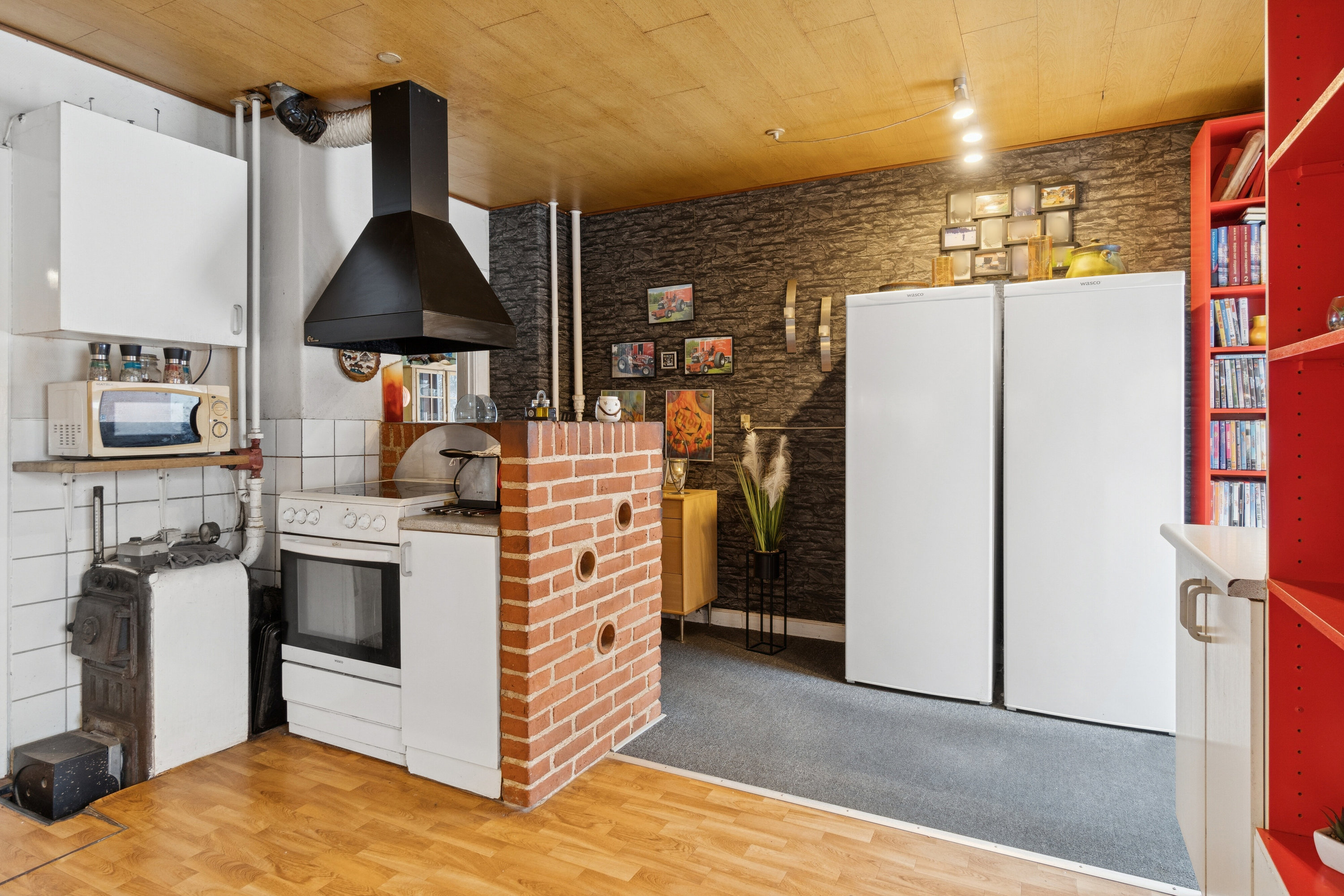 Fremhævet køkken billede i fuldskærmstilstand. Billede af Knudsbølvej 15, Bølling, 6040 Egtved