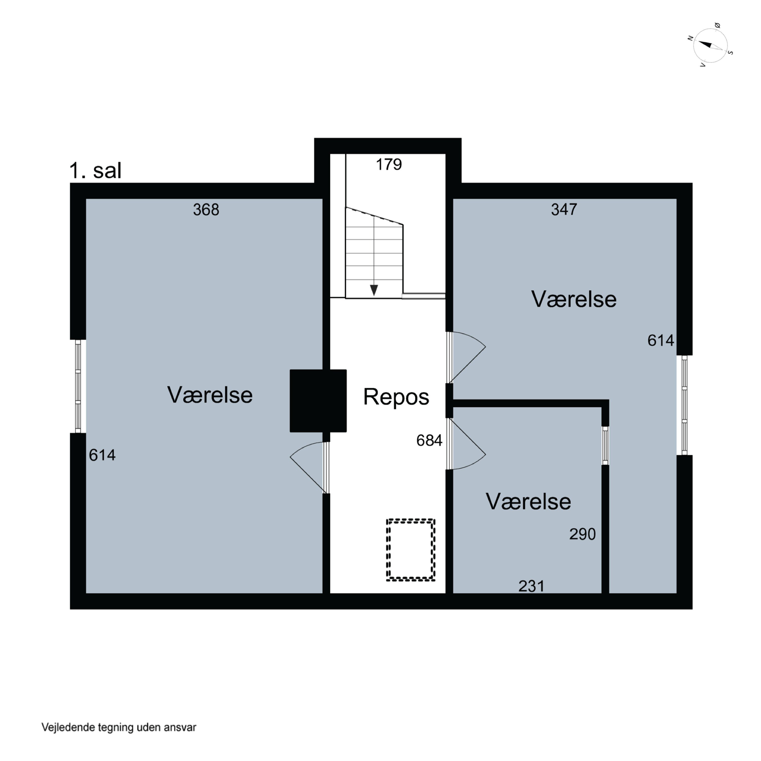 Plantegninger billede af Knudsbølvej 15, Bølling, 6040 Egtved