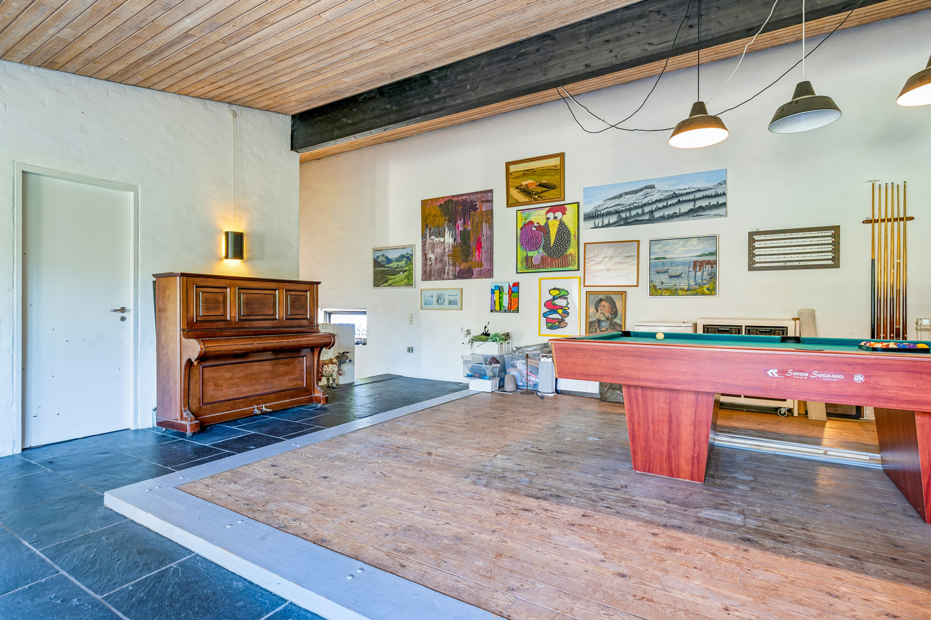 Fremhævet hobbyrum billede i fuldskærmstilstand. Billede af Kirkestien 51, Ødsted, 7100 Vejle