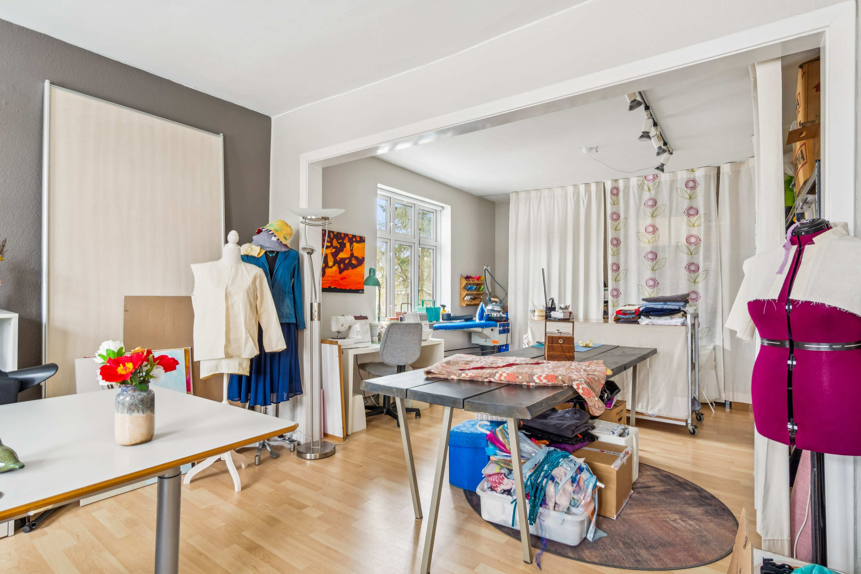 Fremhævet værelse/stue billede i fuldskærmstilstand. Billede af Nalmadebro 21, 6300 Gråsten