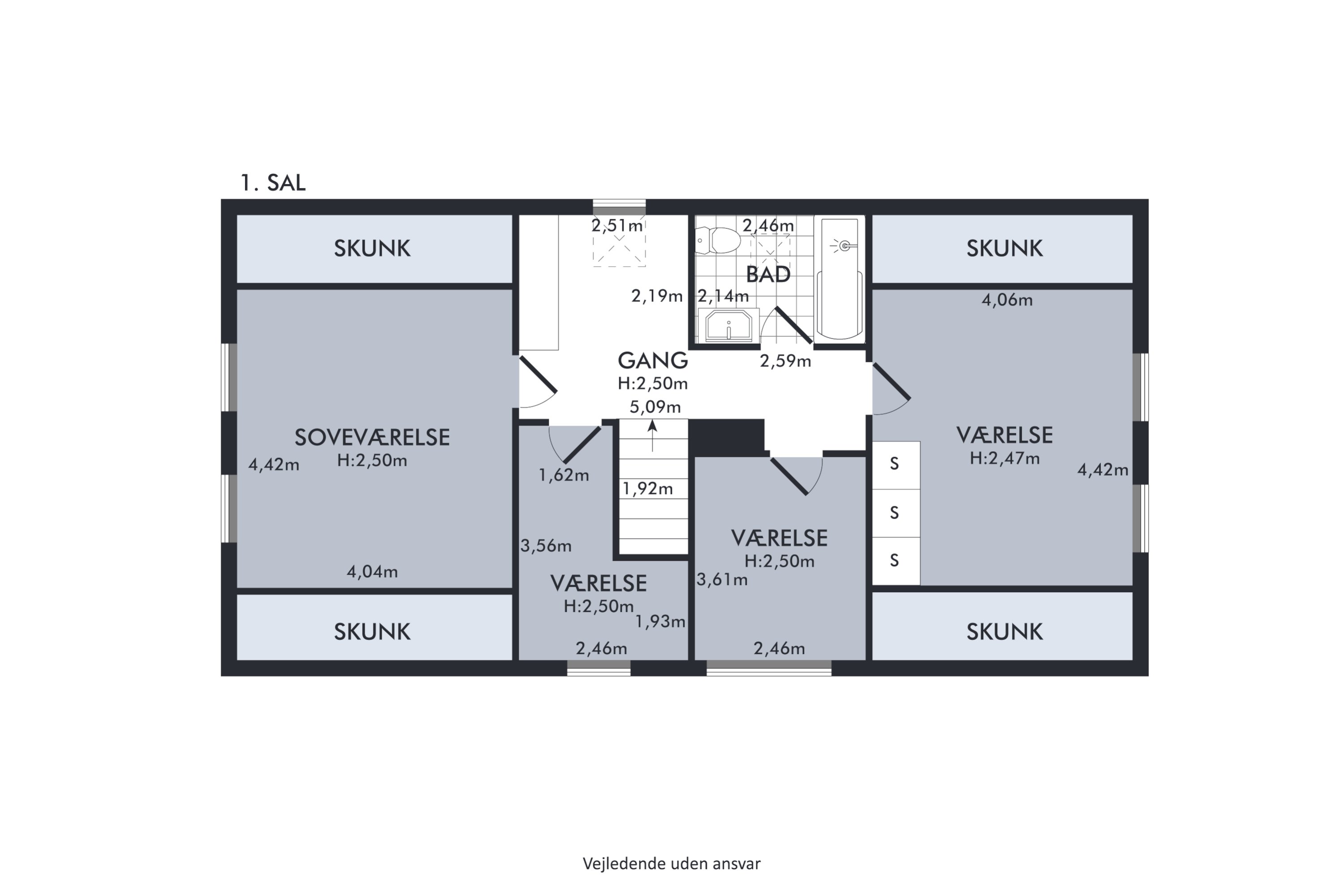 Plantegninger billede af Nalmadebro 21, 6300 Gråsten