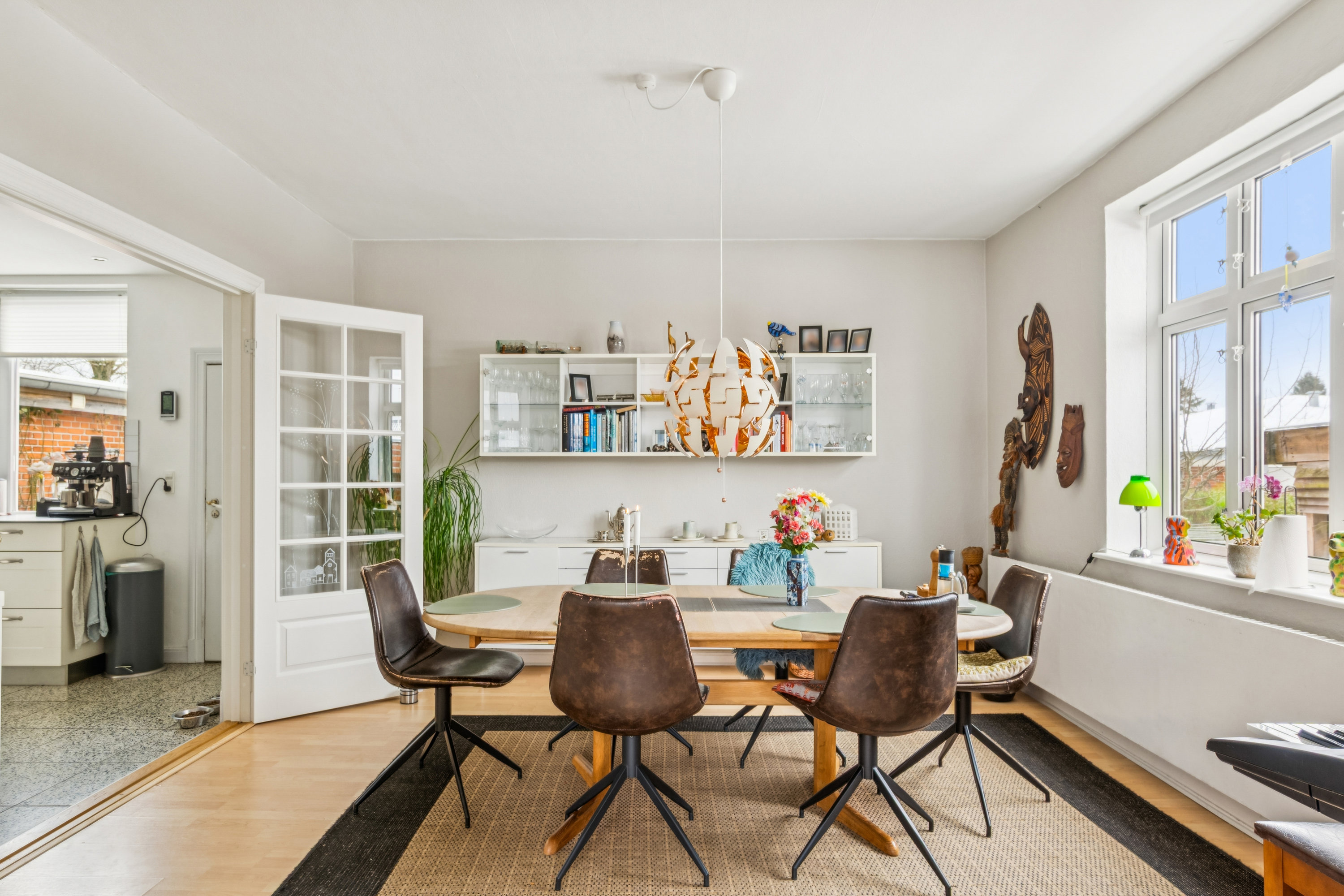 Fremhævet spisestue billede i fuldskærmstilstand. Billede af Nalmadebro 21, 6300 Gråsten