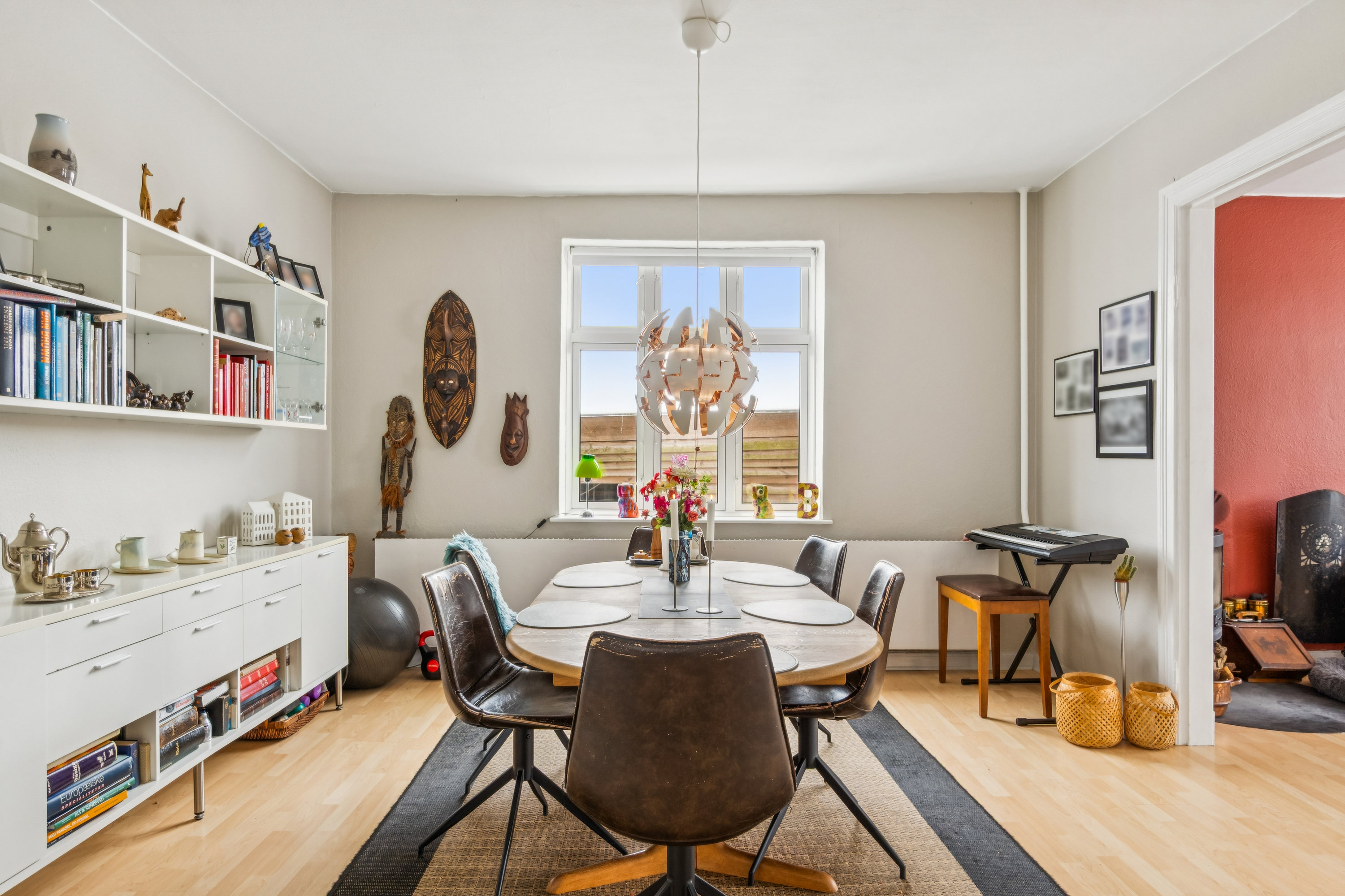 Fremhævet spisestue billede i fuldskærmstilstand. Billede af Nalmadebro 21, 6300 Gråsten