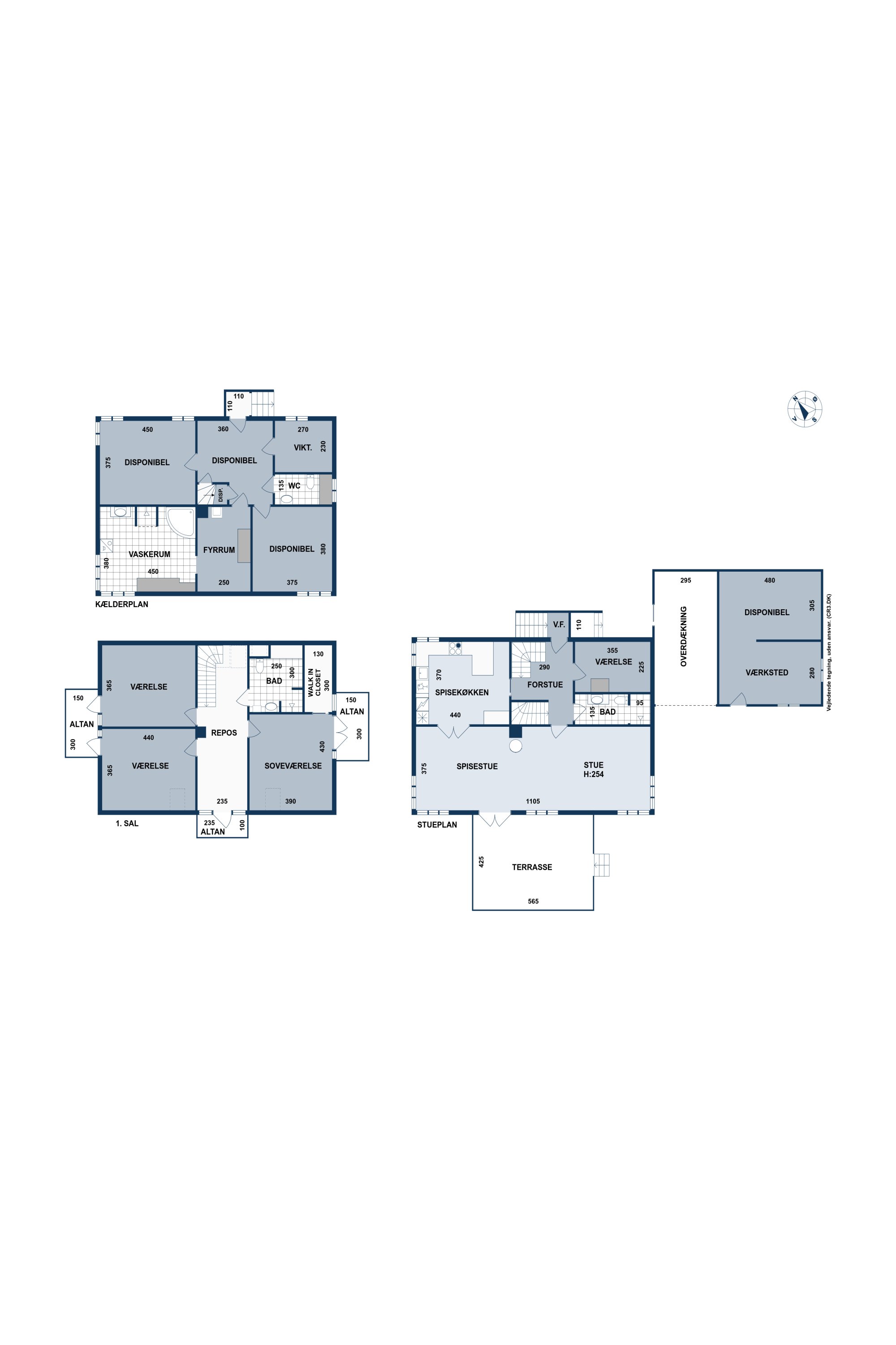 Plantegninger billede af Skandrups Alle 39, Hareskov, 3500 Værløse