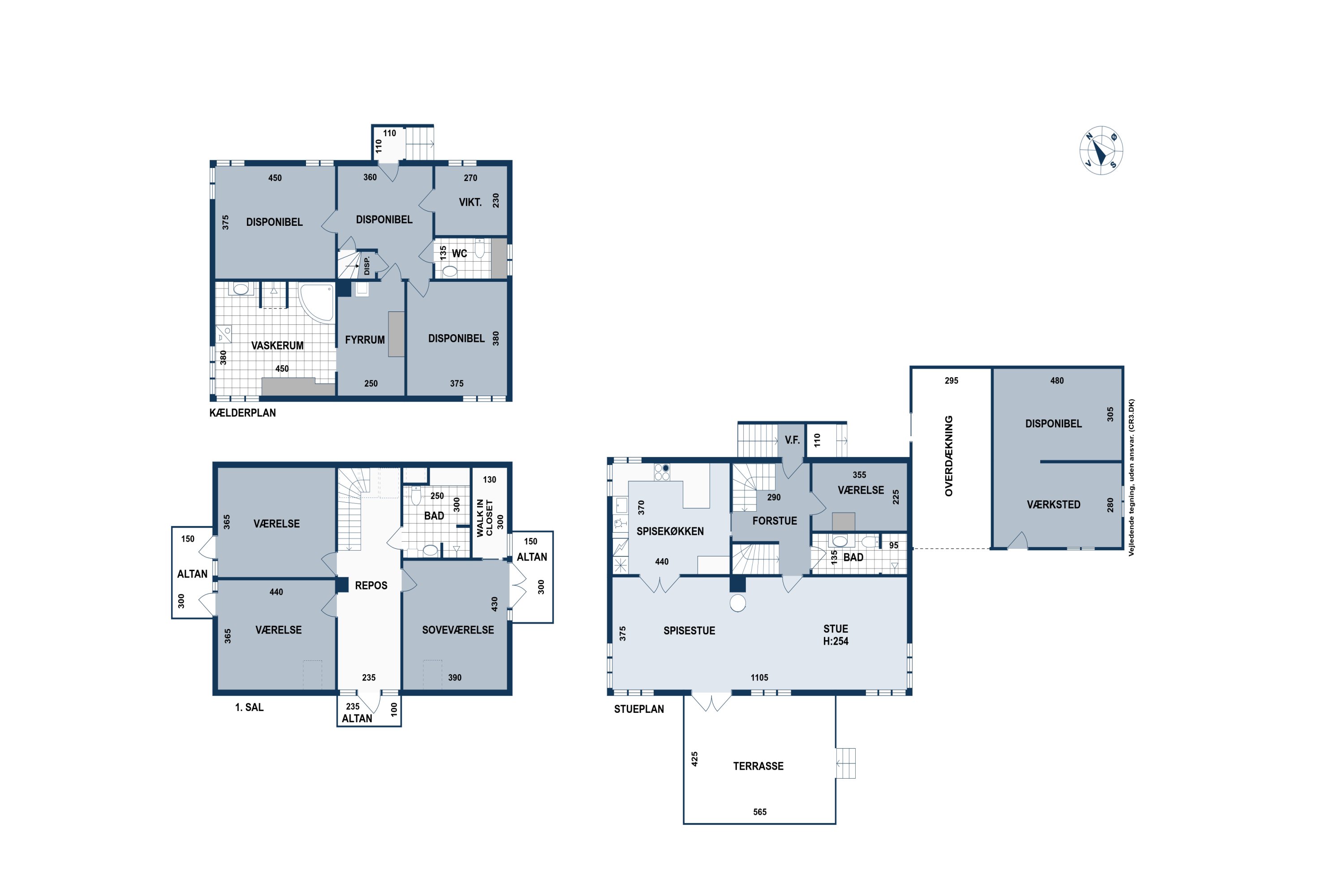 Plantegninger billede af Skandrups Alle 39, Hareskov, 3500 Værløse
