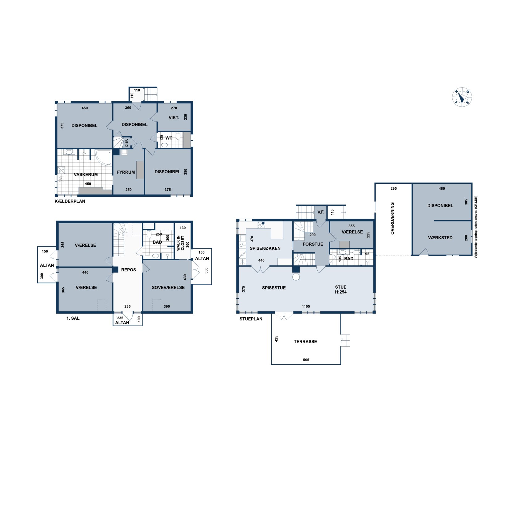 Plantegninger billede af Skandrups Alle 39, Hareskov, 3500 Værløse