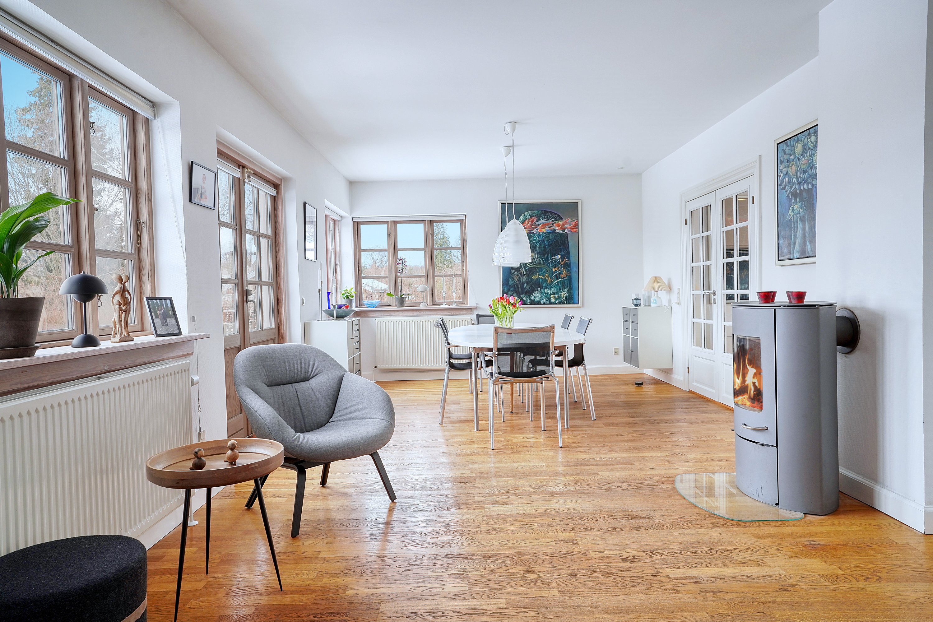 Fremhævet spisestue billede i fuldskærmstilstand. Billede af Skandrups Alle 39, Hareskov, 3500 Værløse