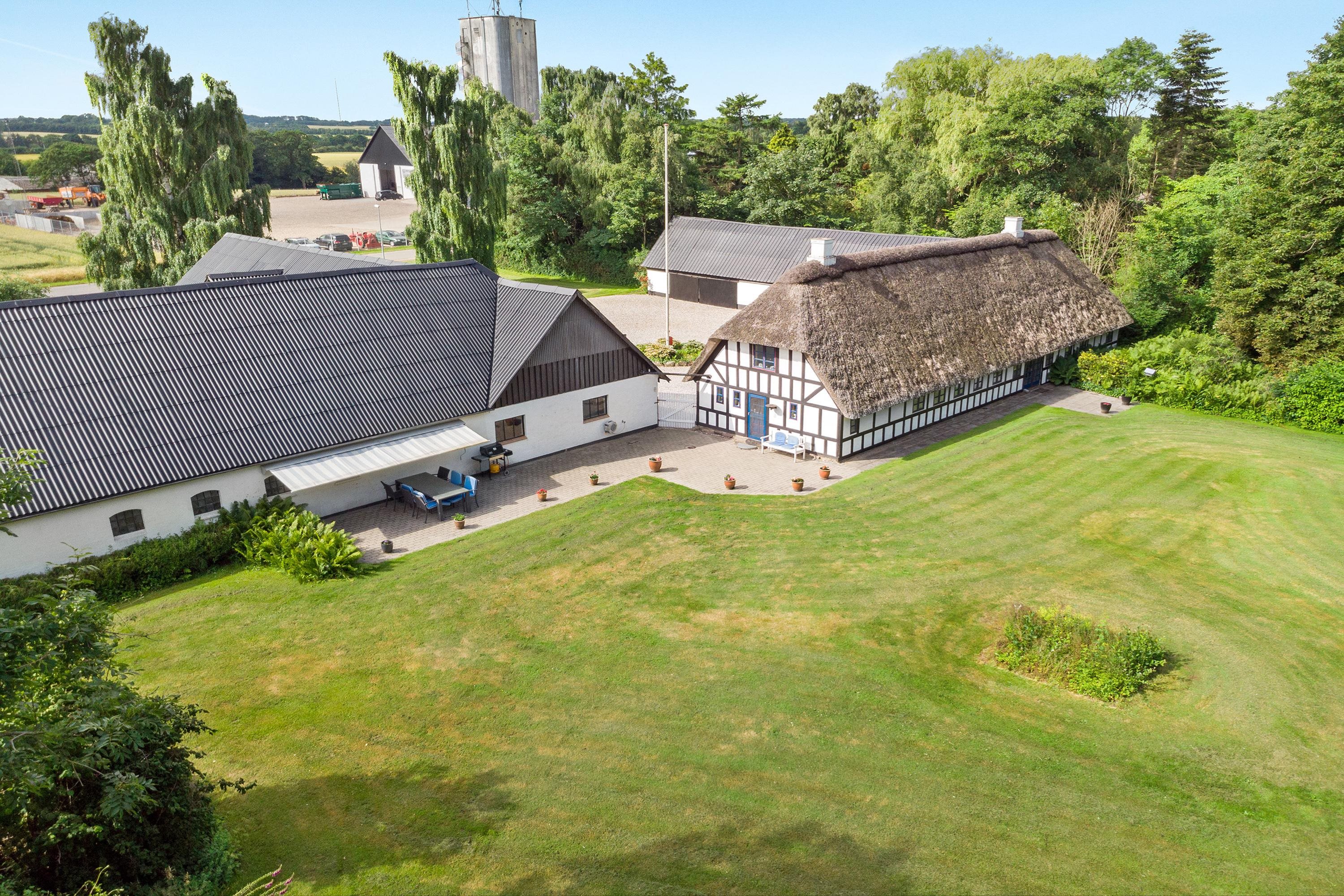 Miniaturebillede 2: luftfoto. Billede af Flemmingvej 22, 8762 Flemming