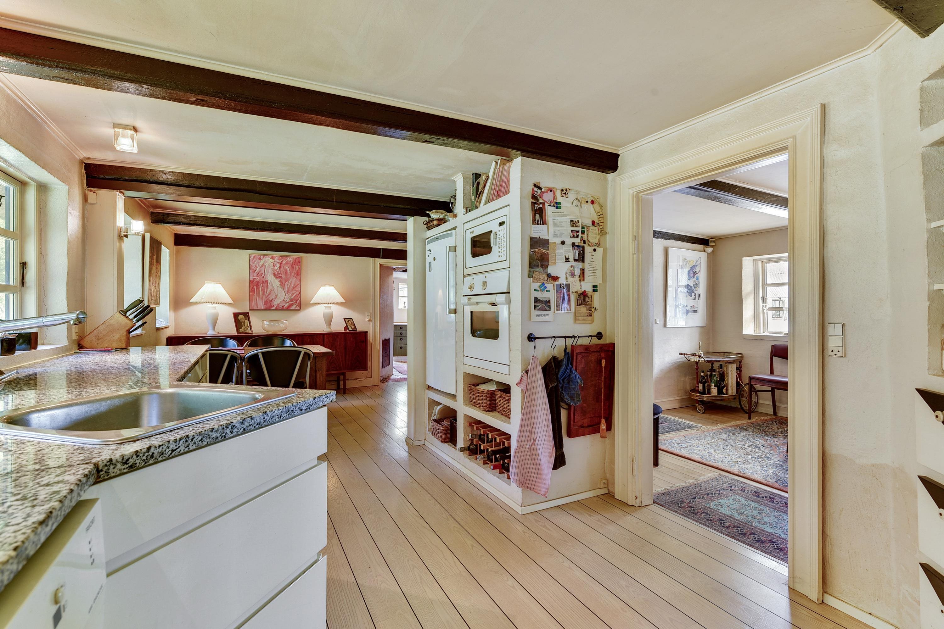 Fremhævet køkken billede i fuldskærmstilstand. Billede af Flemmingvej 22, 8762 Flemming