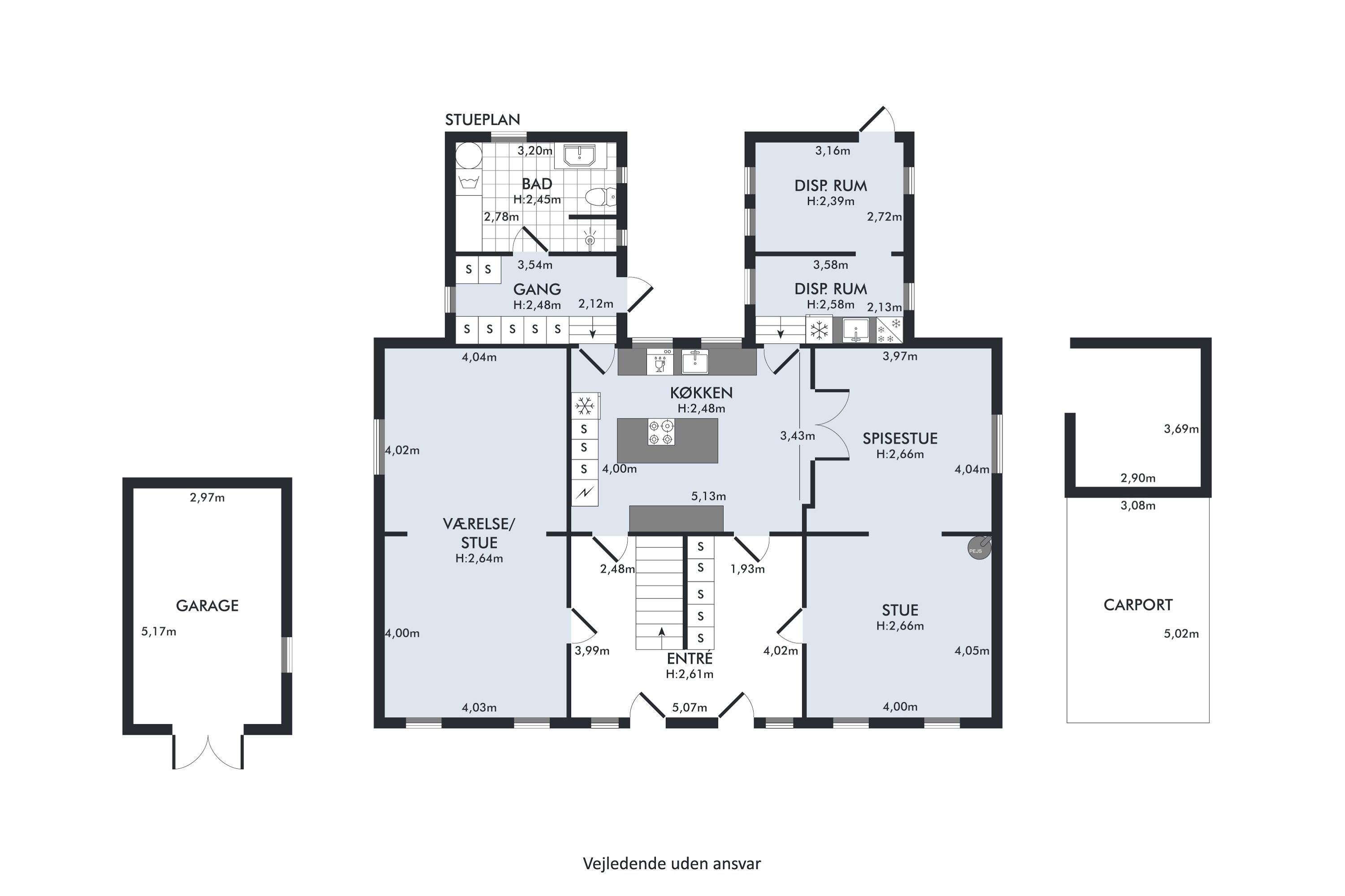Plantegninger billede af Nalmadebro 21, 6300 Gråsten
