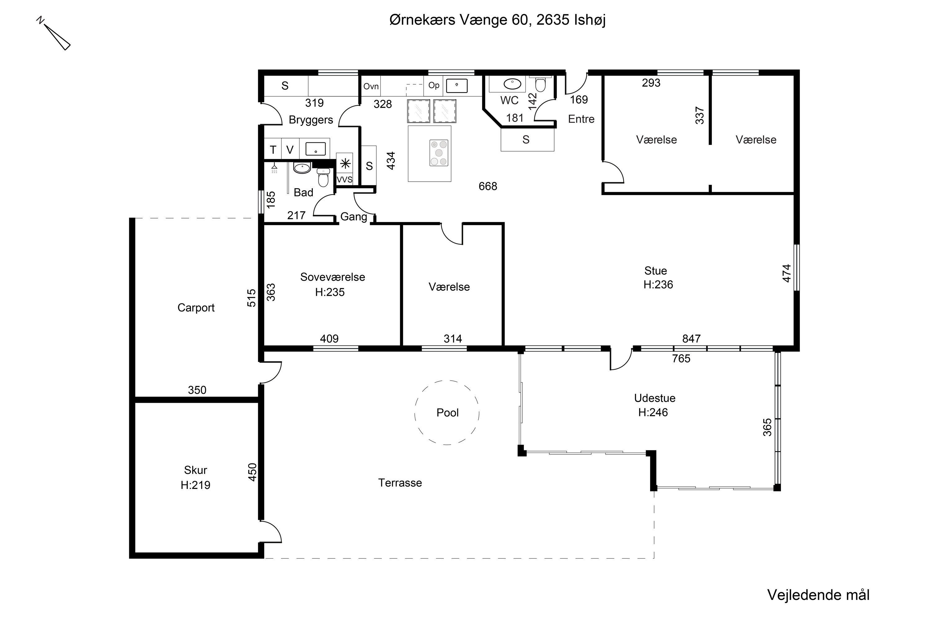 Plantegninger billede af Ørnekærs Vænge 60, 2635 Ishøj