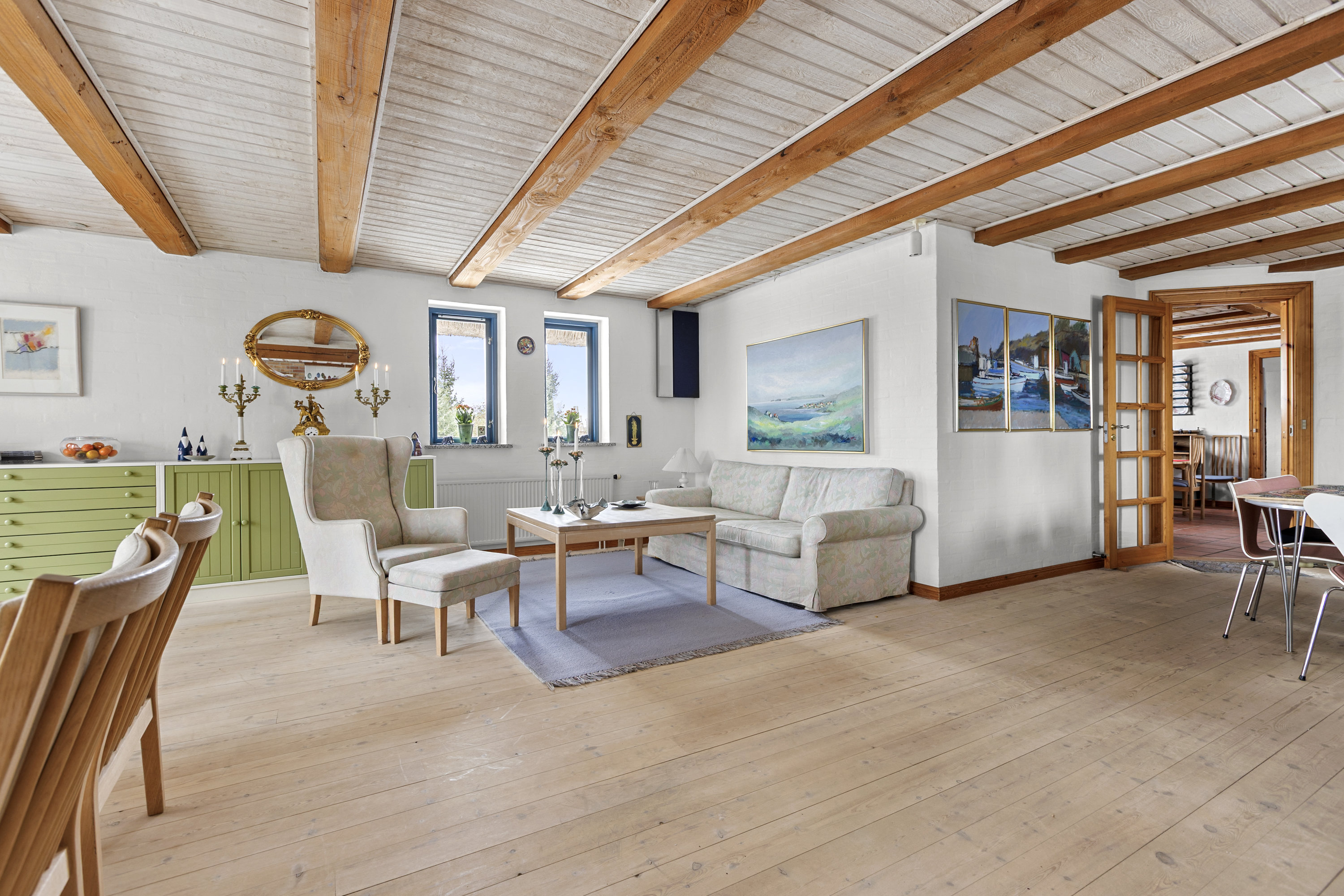 Fremhævet stue billede i fuldskærmstilstand. Billede af Stærremarksvej 6, Hejninge, 4200 Slagelse