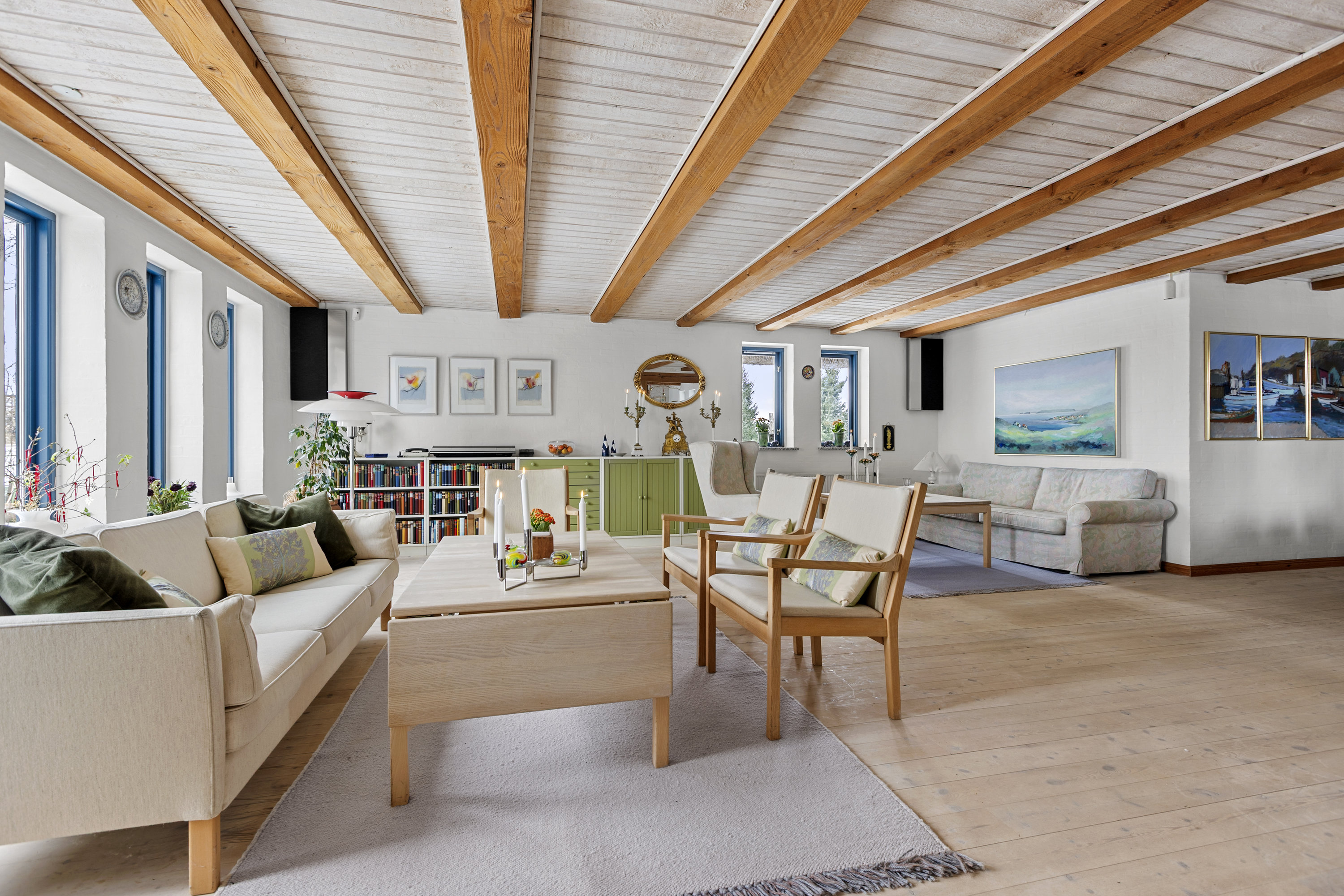 Fremhævet stue billede i fuldskærmstilstand. Billede af Stærremarksvej 6, Hejninge, 4200 Slagelse