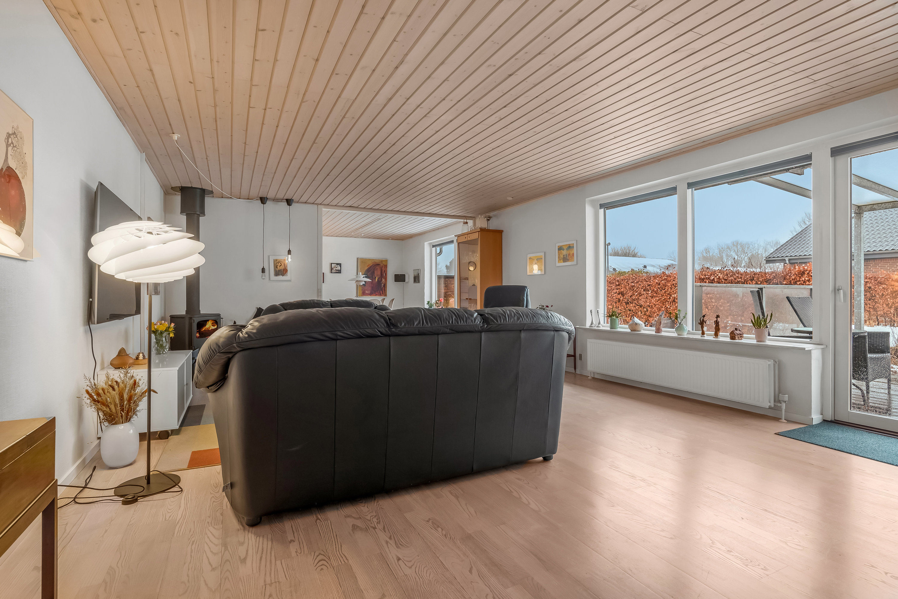 Fremhævet stue billede i fuldskærmstilstand. Billede af Leharsvej 4, 7500 Holstebro