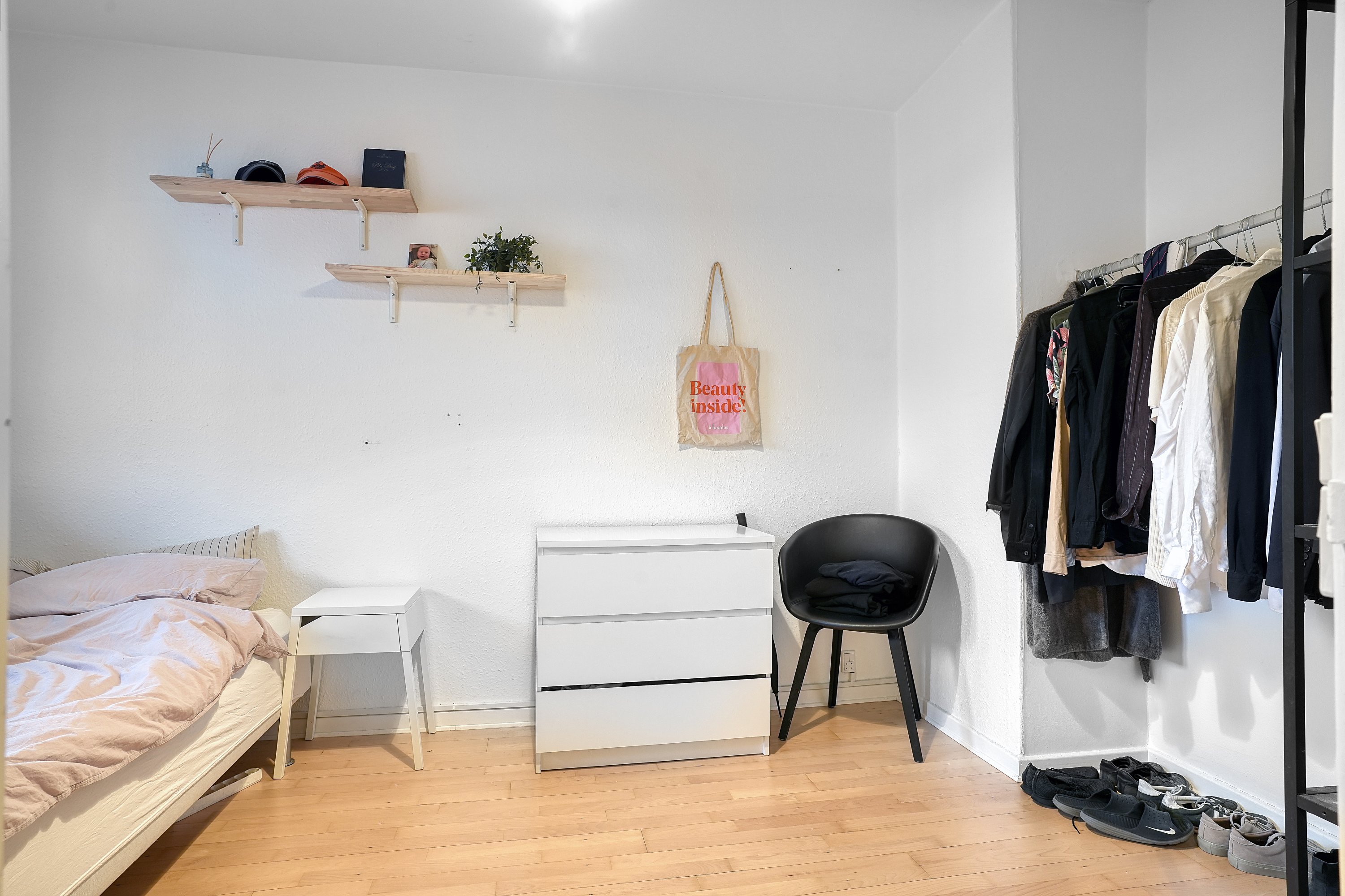 Fremhævet værelse billede i fuldskærmstilstand. Billede af Jagtvej 141, 3. a., 2200 København N