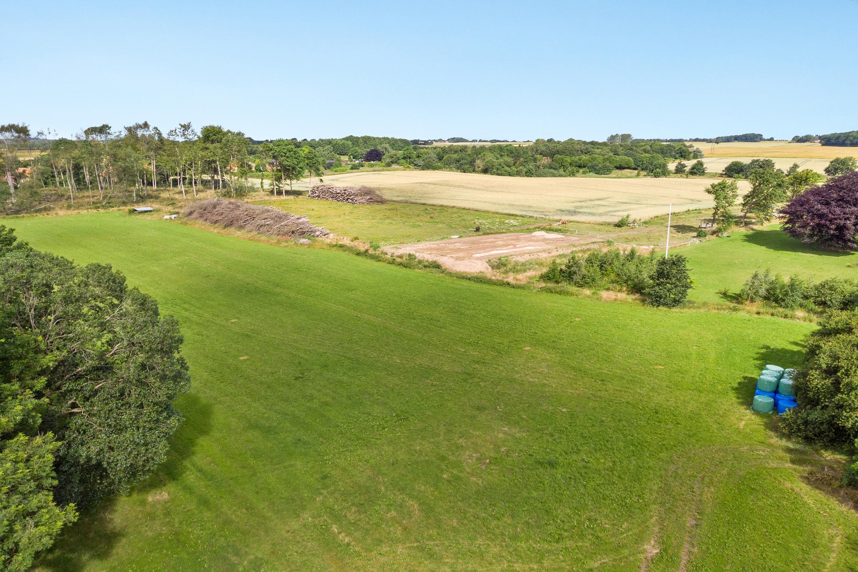 Fremhævet luftfoto billede i fuldskærmstilstand. Billede af Flemmingvej 22, 8762 Flemming