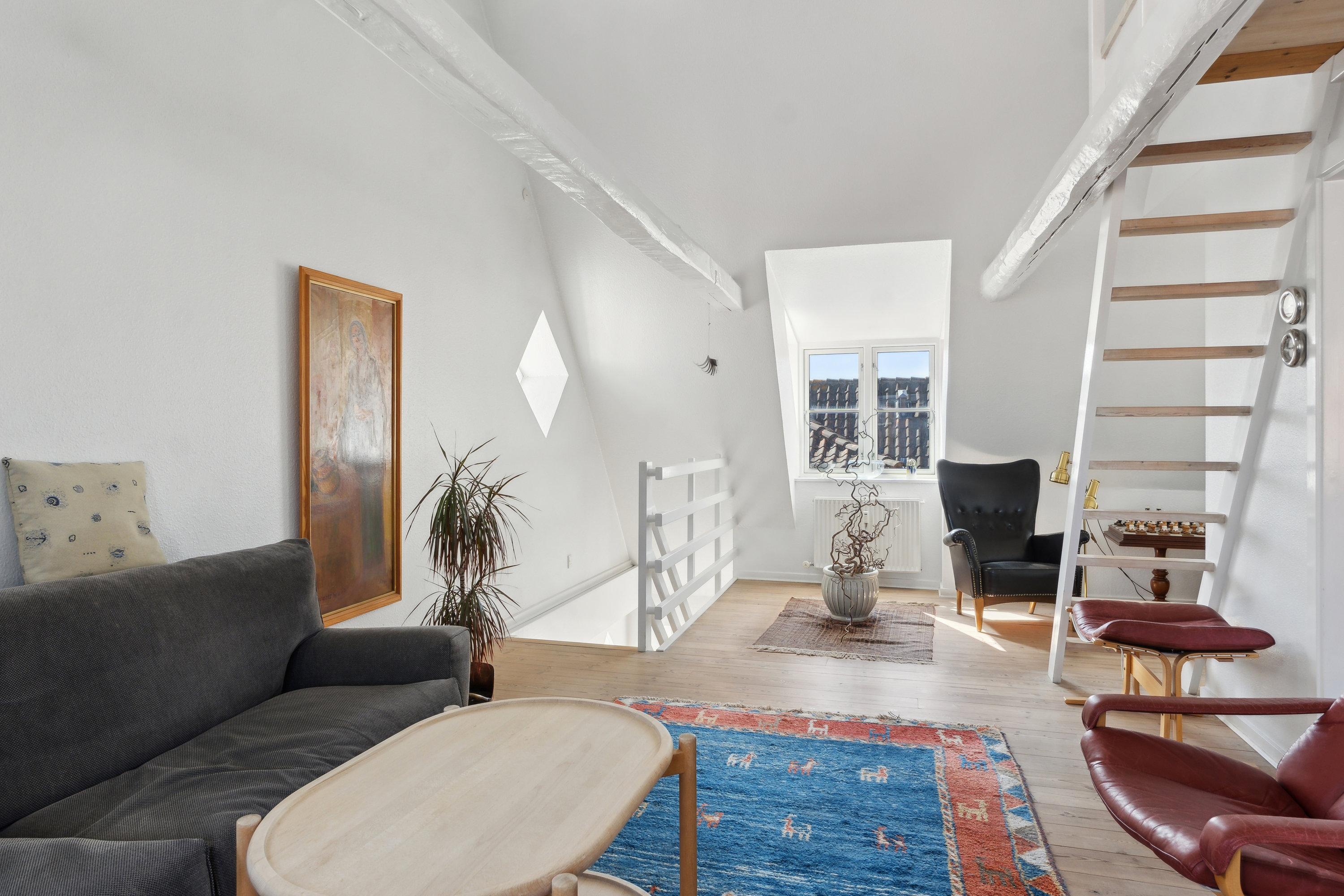 Fremhævet  billede i fuldskærmstilstand. Billede af Skattergade 1B, 1. th., 5700 Svendborg