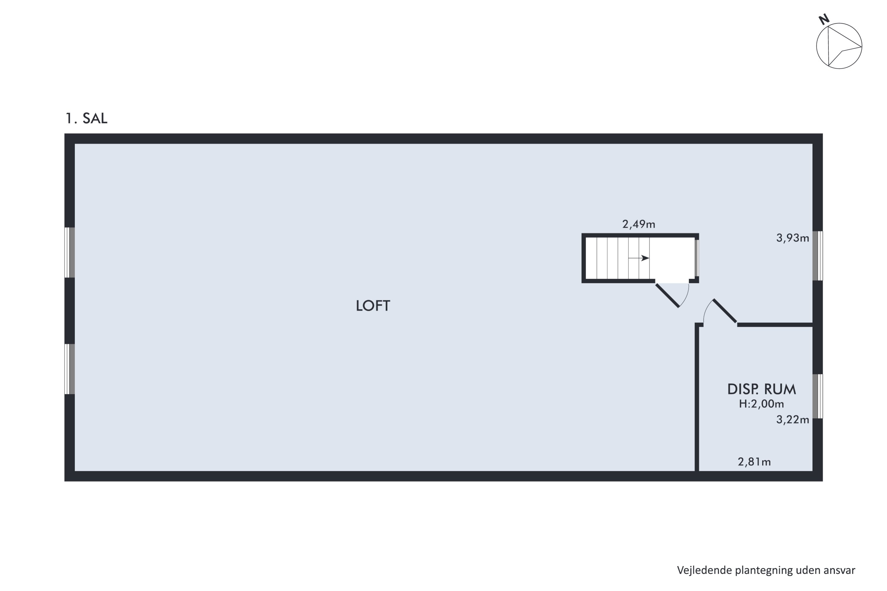 Plantegninger billede af Ll. Stokkebyvej 4, 5970 Ærøskøbing