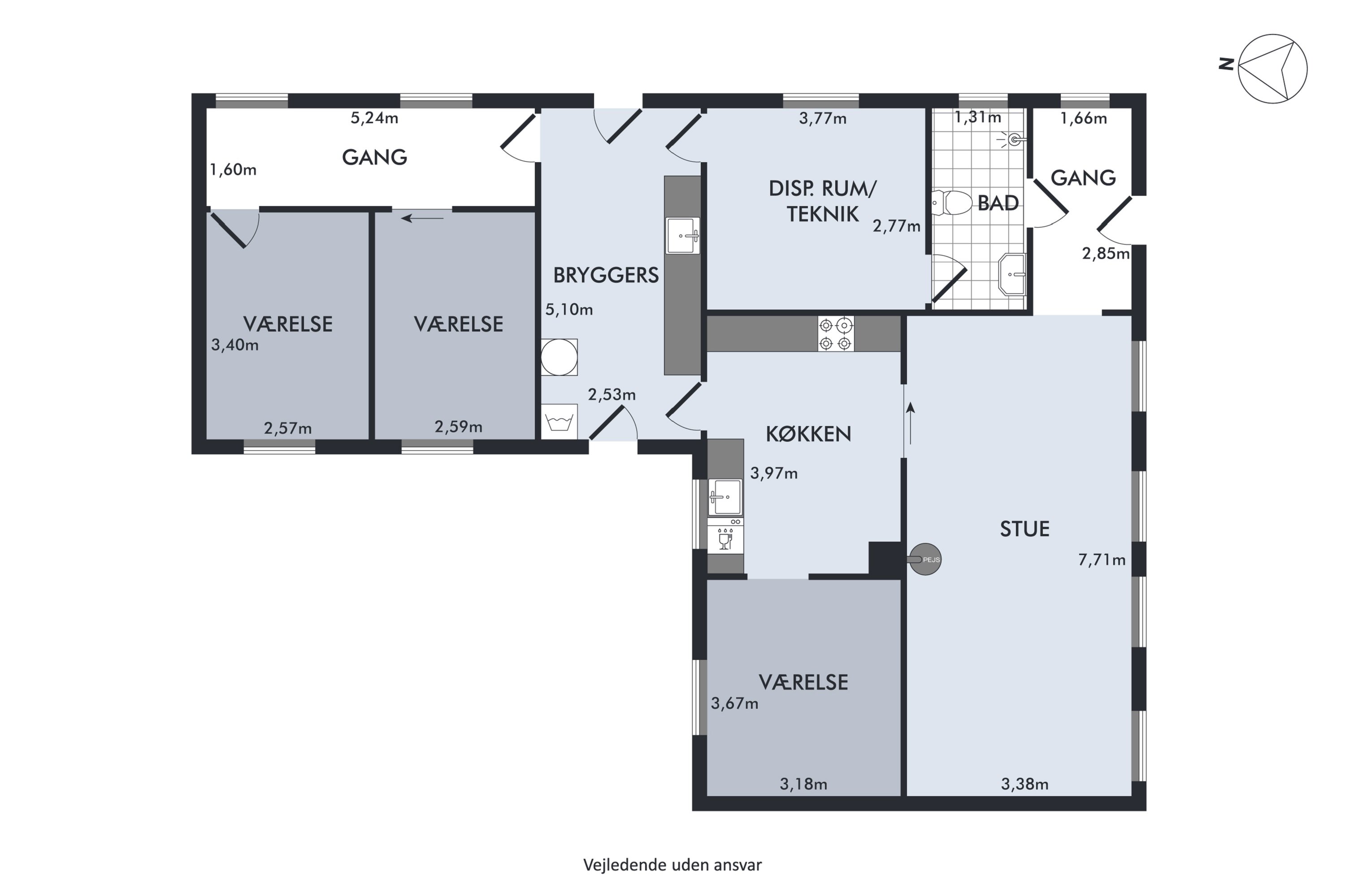 Plantegninger billede af Gartnerparken 7, 6320 Egernsund