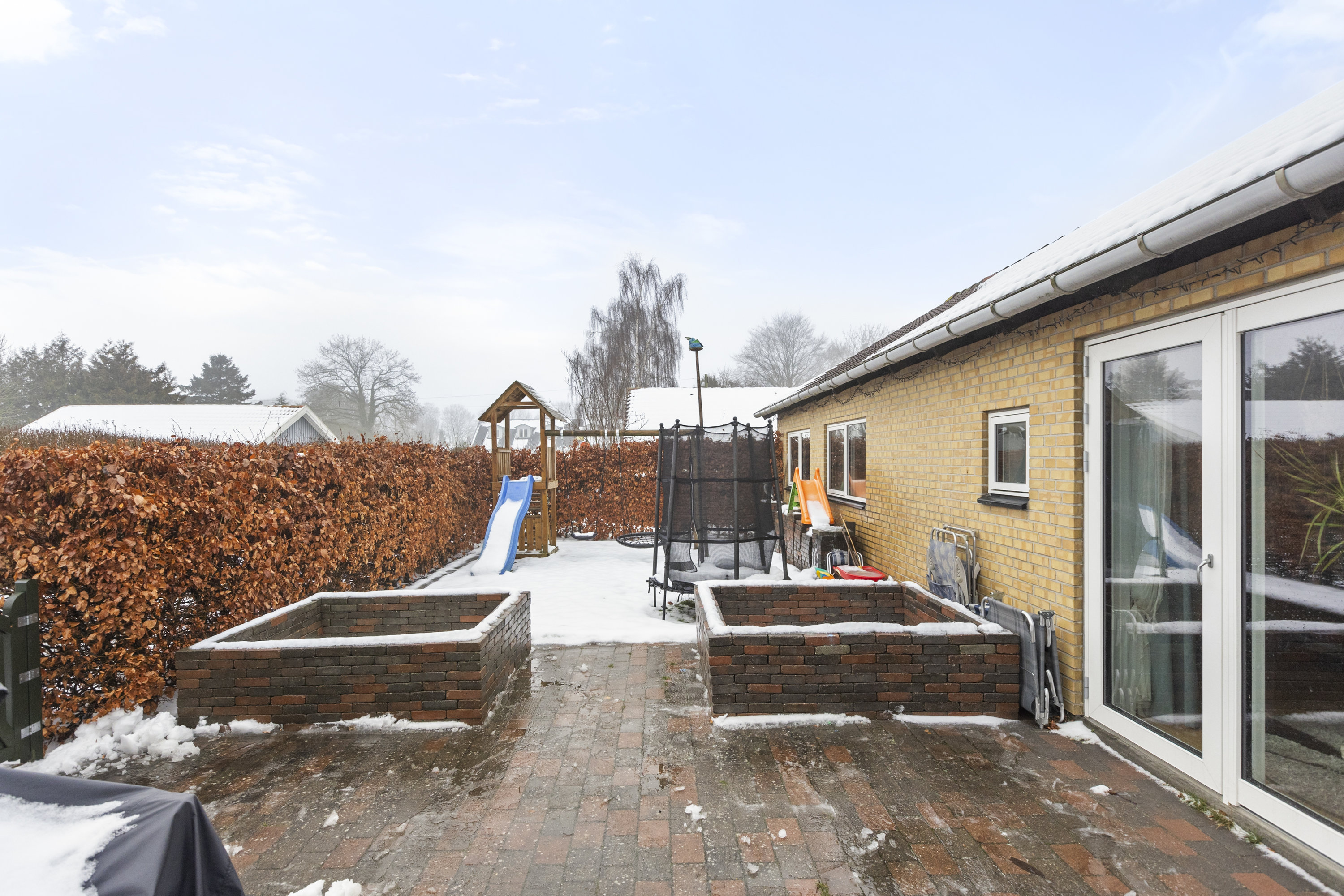 Fremhævet terrasse billede i fuldskærmstilstand. Billede af Pilehaven 27, Ferslev, 4050 Skibby