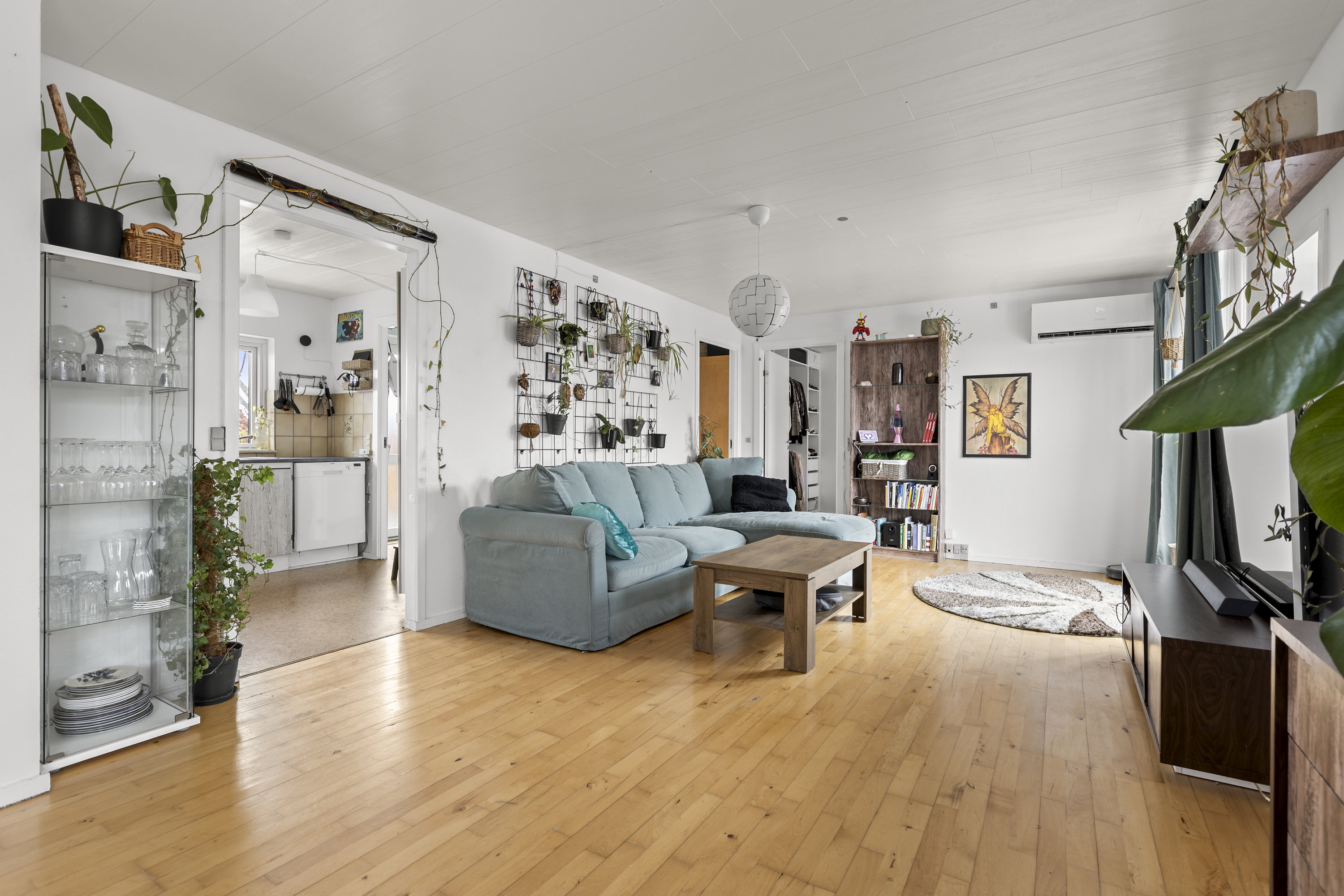 Fremhævet stue billede i fuldskærmstilstand. Billede af Pilehaven 27, Ferslev, 4050 Skibby