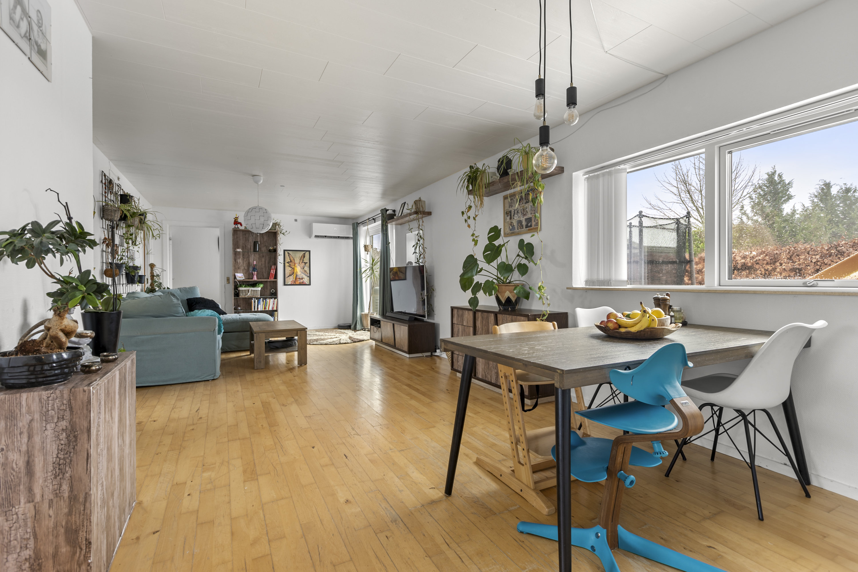 Fremhævet stue billede i fuldskærmstilstand. Billede af Pilehaven 27, Ferslev, 4050 Skibby