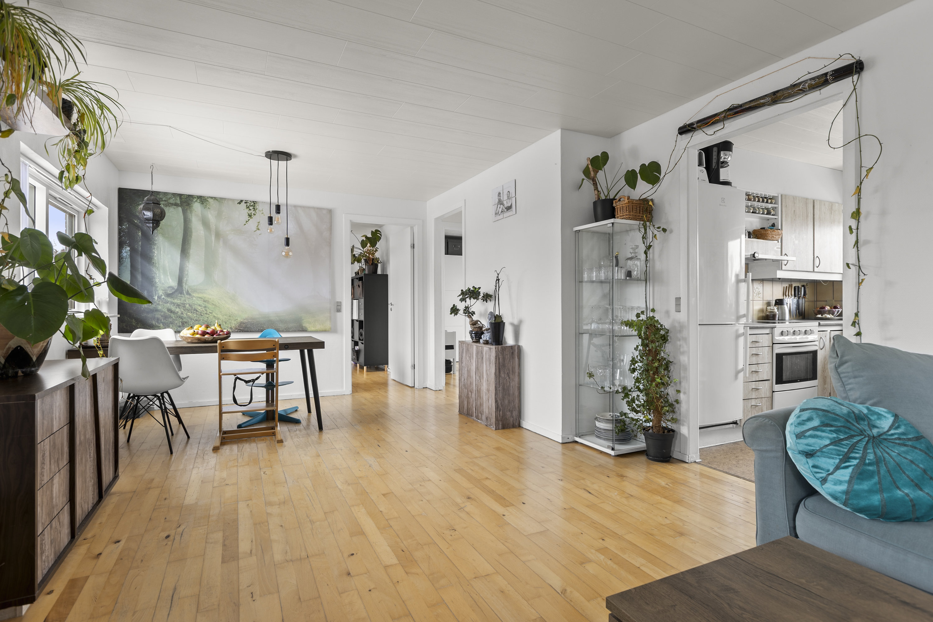 Fremhævet stue billede i fuldskærmstilstand. Billede af Pilehaven 27, Ferslev, 4050 Skibby