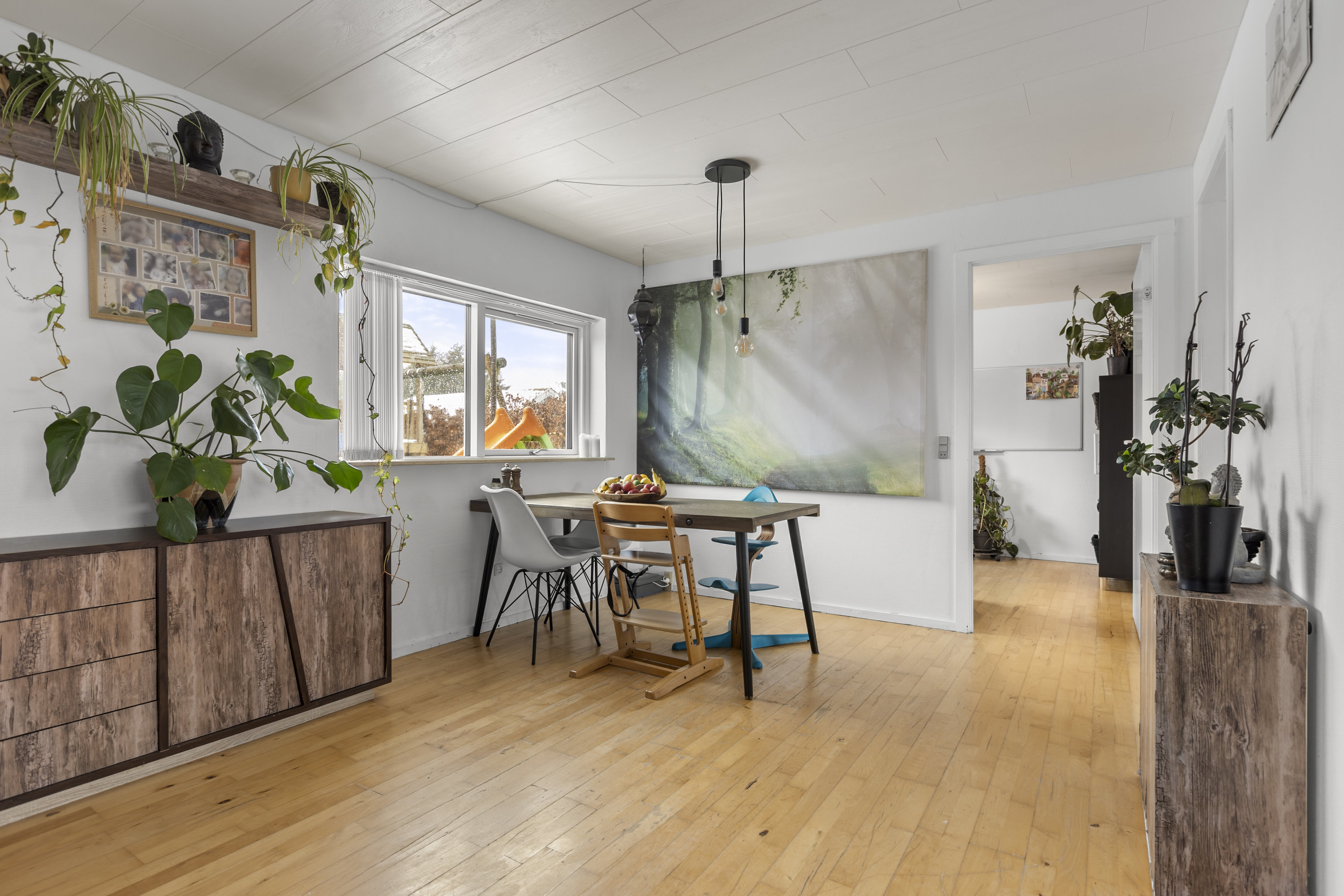 Fremhævet stue billede i fuldskærmstilstand. Billede af Pilehaven 27, Ferslev, 4050 Skibby