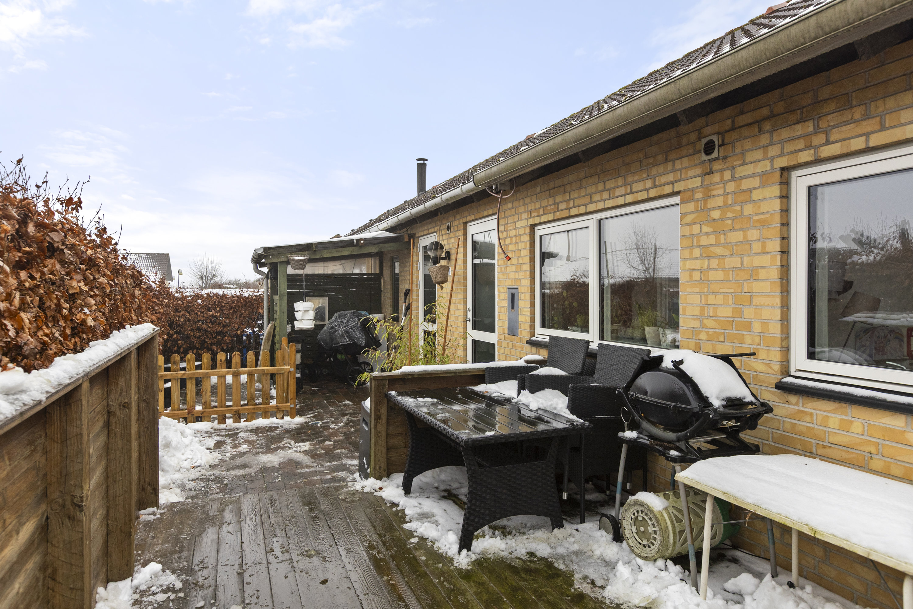 Fremhævet terrasse billede i fuldskærmstilstand. Billede af Pilehaven 27, Ferslev, 4050 Skibby