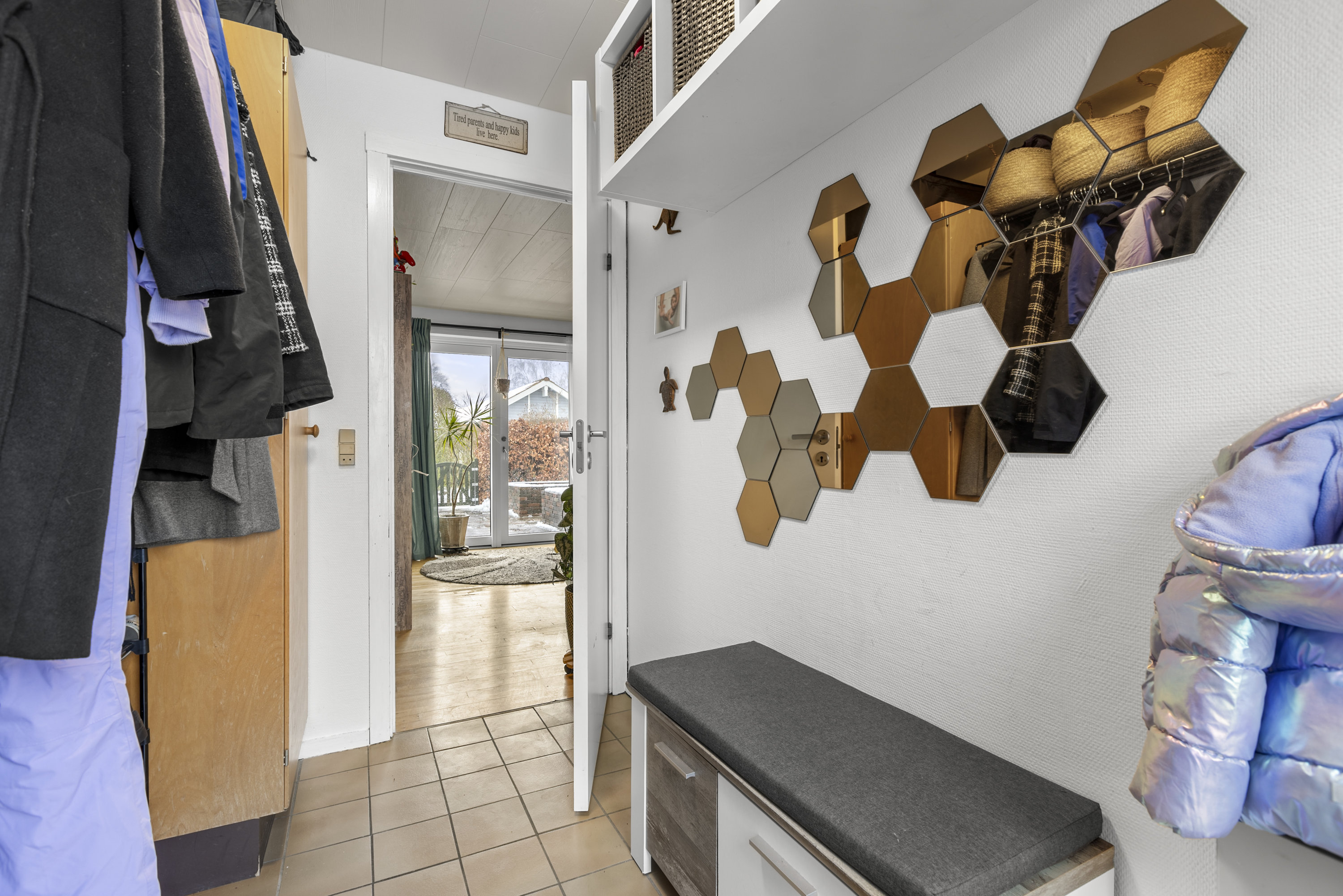 Fremhævet entré billede i fuldskærmstilstand. Billede af Pilehaven 27, Ferslev, 4050 Skibby