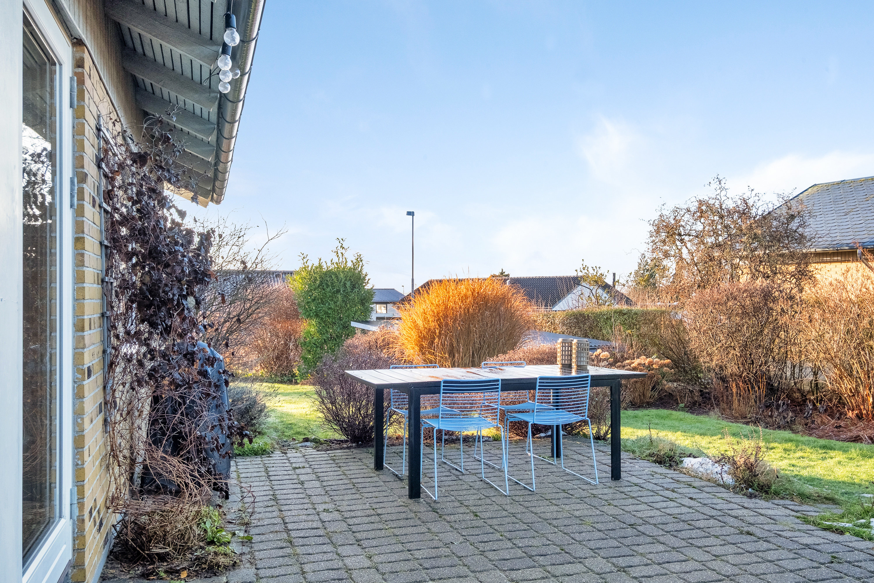 Fremhævet terrasse billede i fuldskærmstilstand. Billede af Spergelbakken 7, 8520 Lystrup