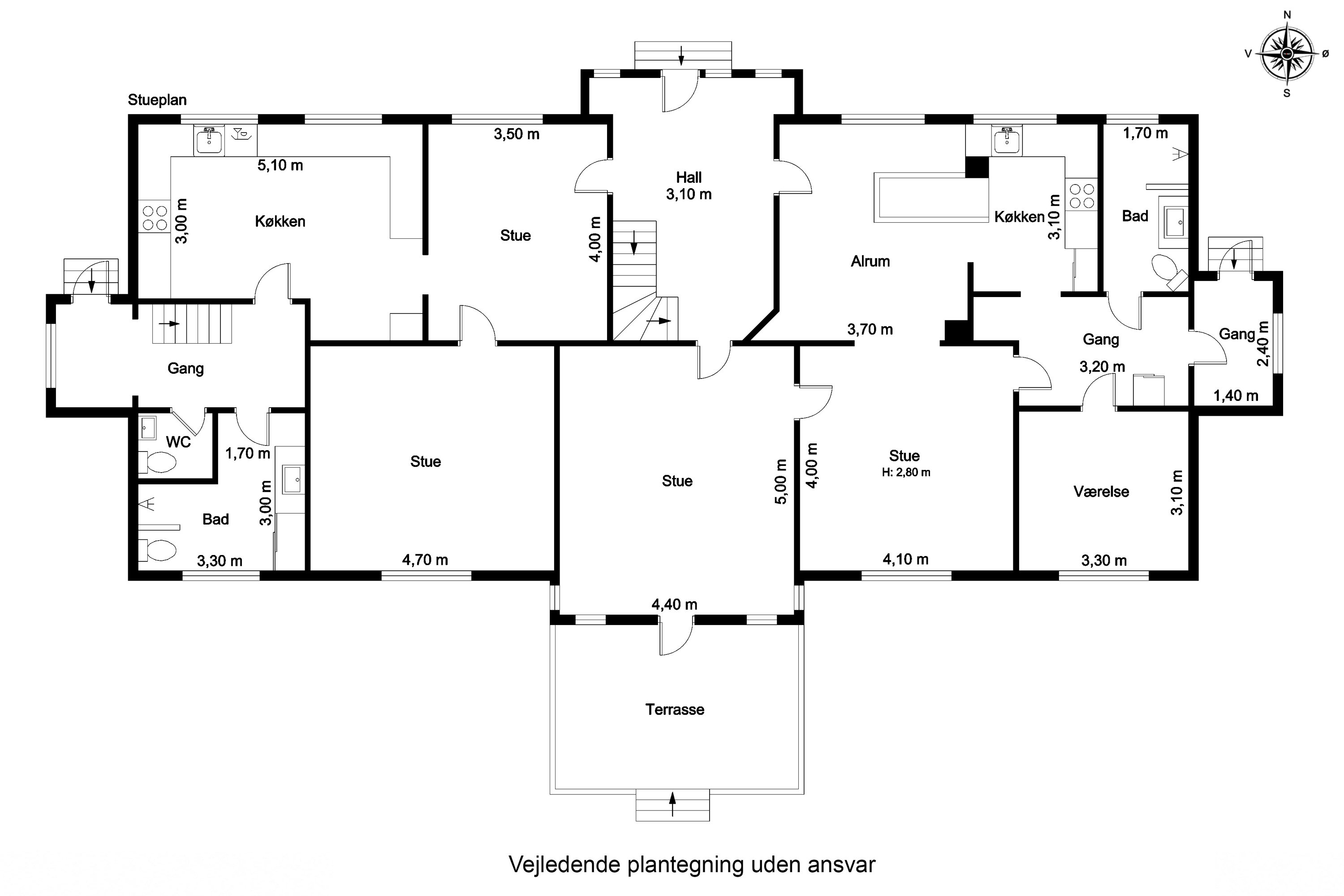Plantegninger billede af Dyrebjergvej 1, 5772 Kværndrup