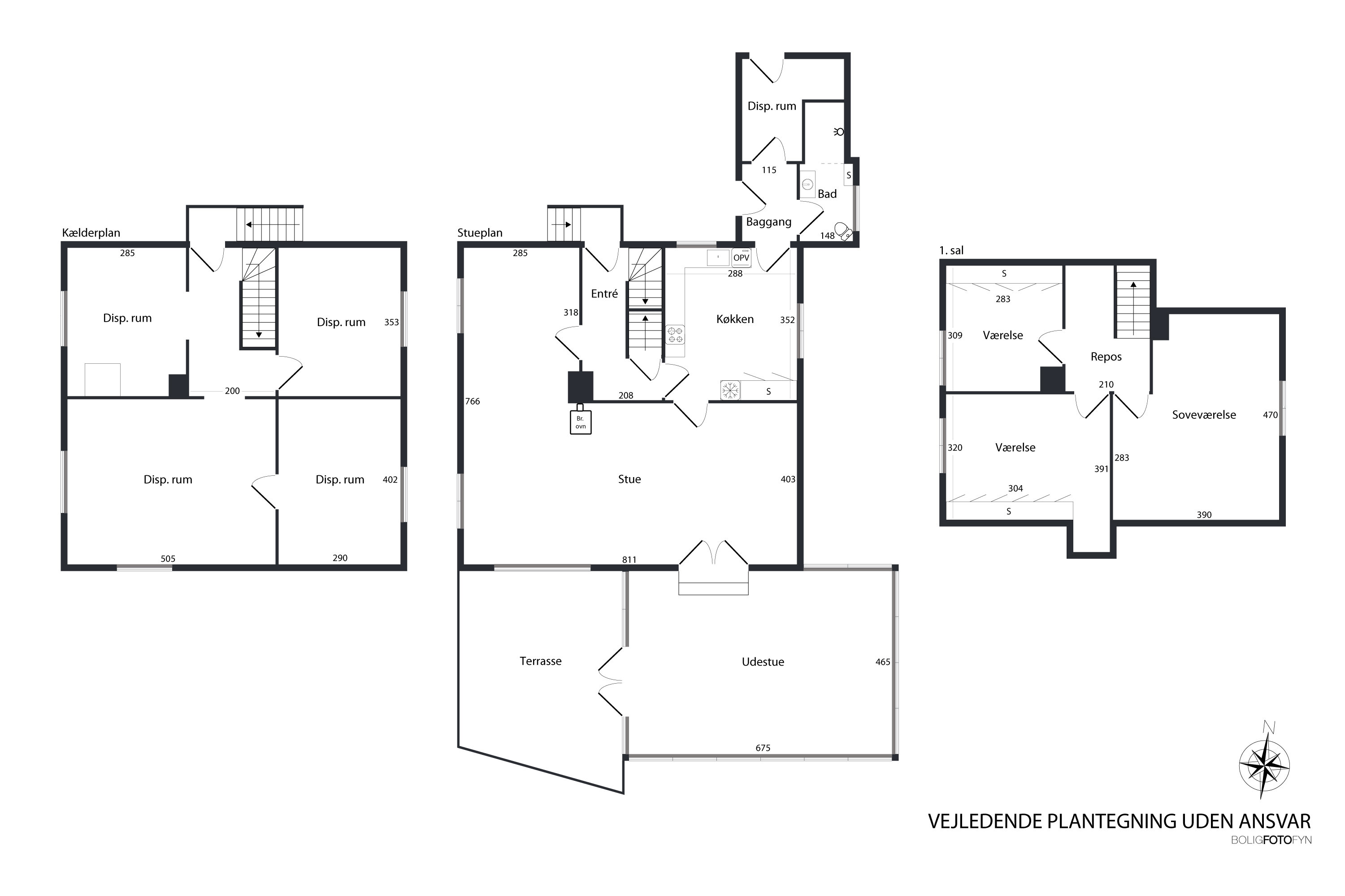 Plantegninger billede af Langæblevej 6C, Langæble, 5871 Frørup