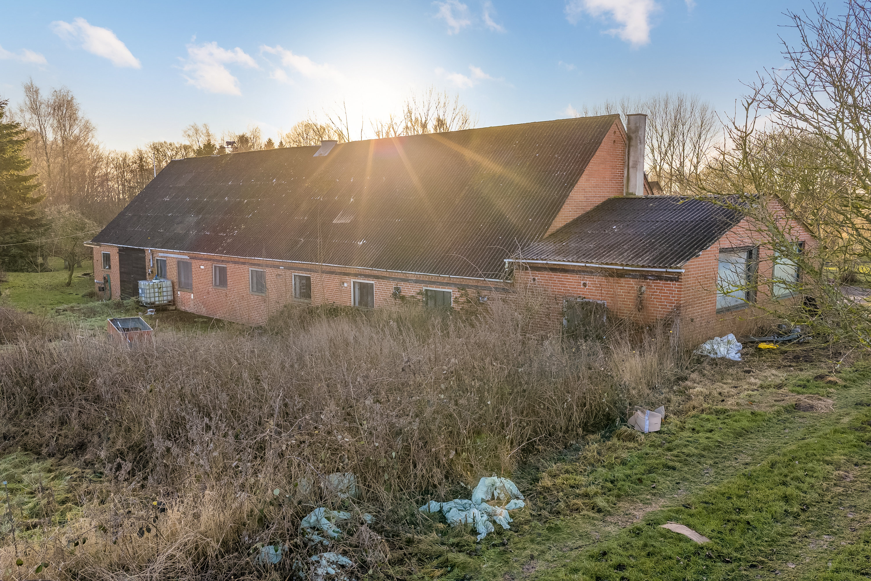 Fremhævet luftfoto billede i fuldskærmstilstand. Billede af Langæblevej 6C, Langæble, 5871 Frørup