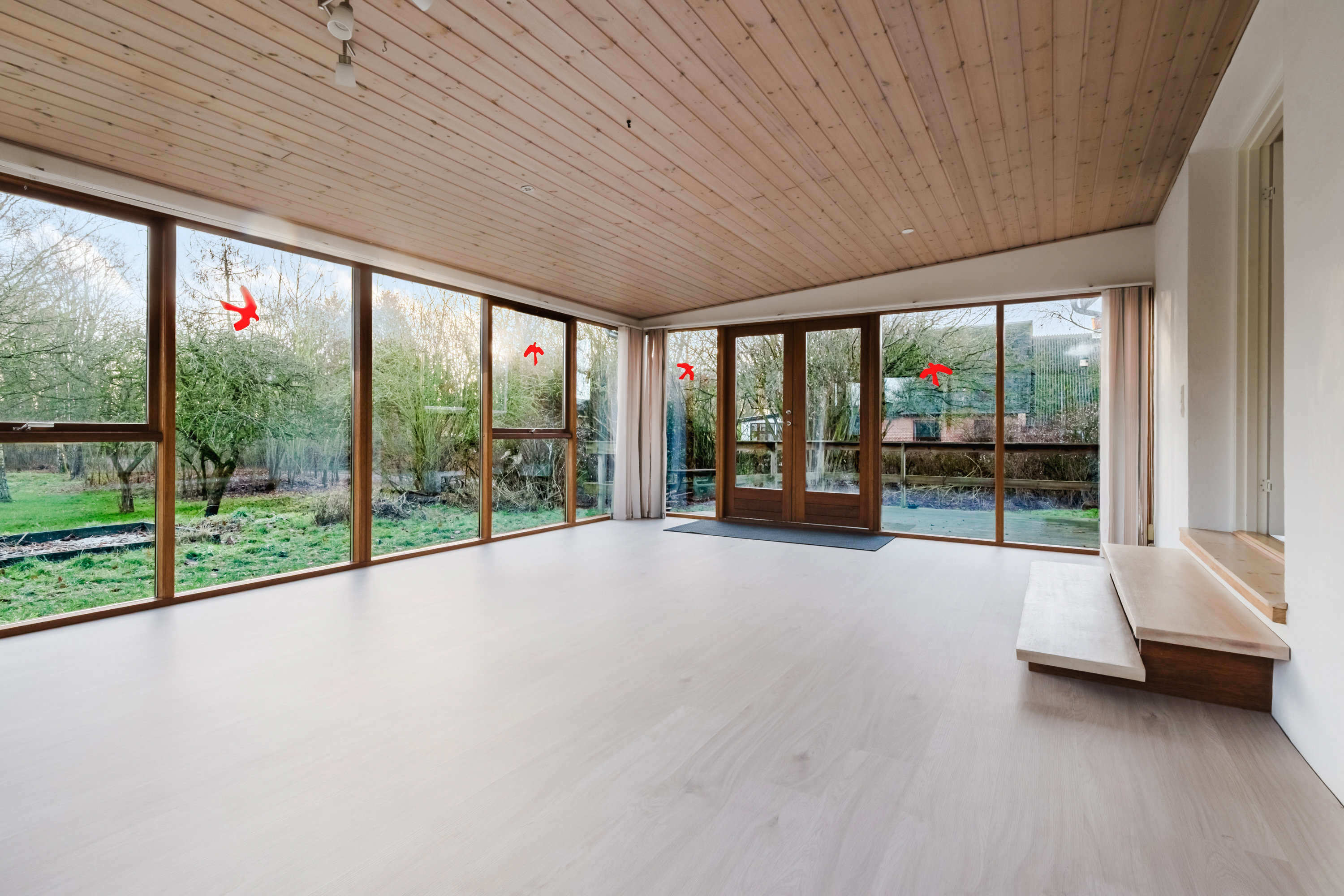 Fremhævet udestue billede i fuldskærmstilstand. Billede af Langæblevej 6C, Langæble, 5871 Frørup