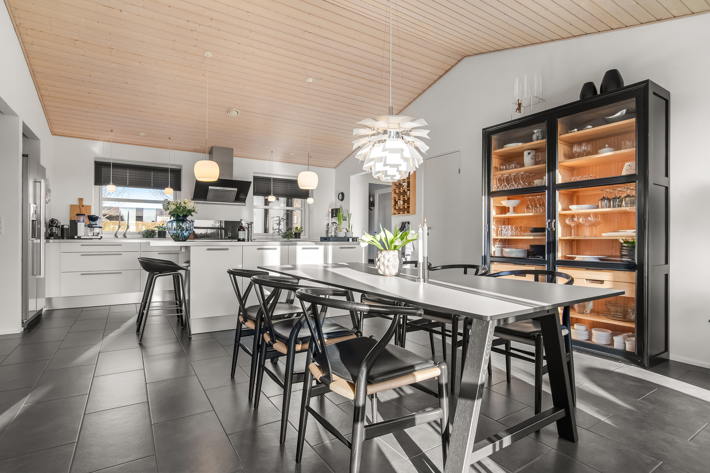 Fremhævet køkken alrum billede i fuldskærmstilstand. Billede af Viborgvej 91, Mejrup, 7500 Holstebro