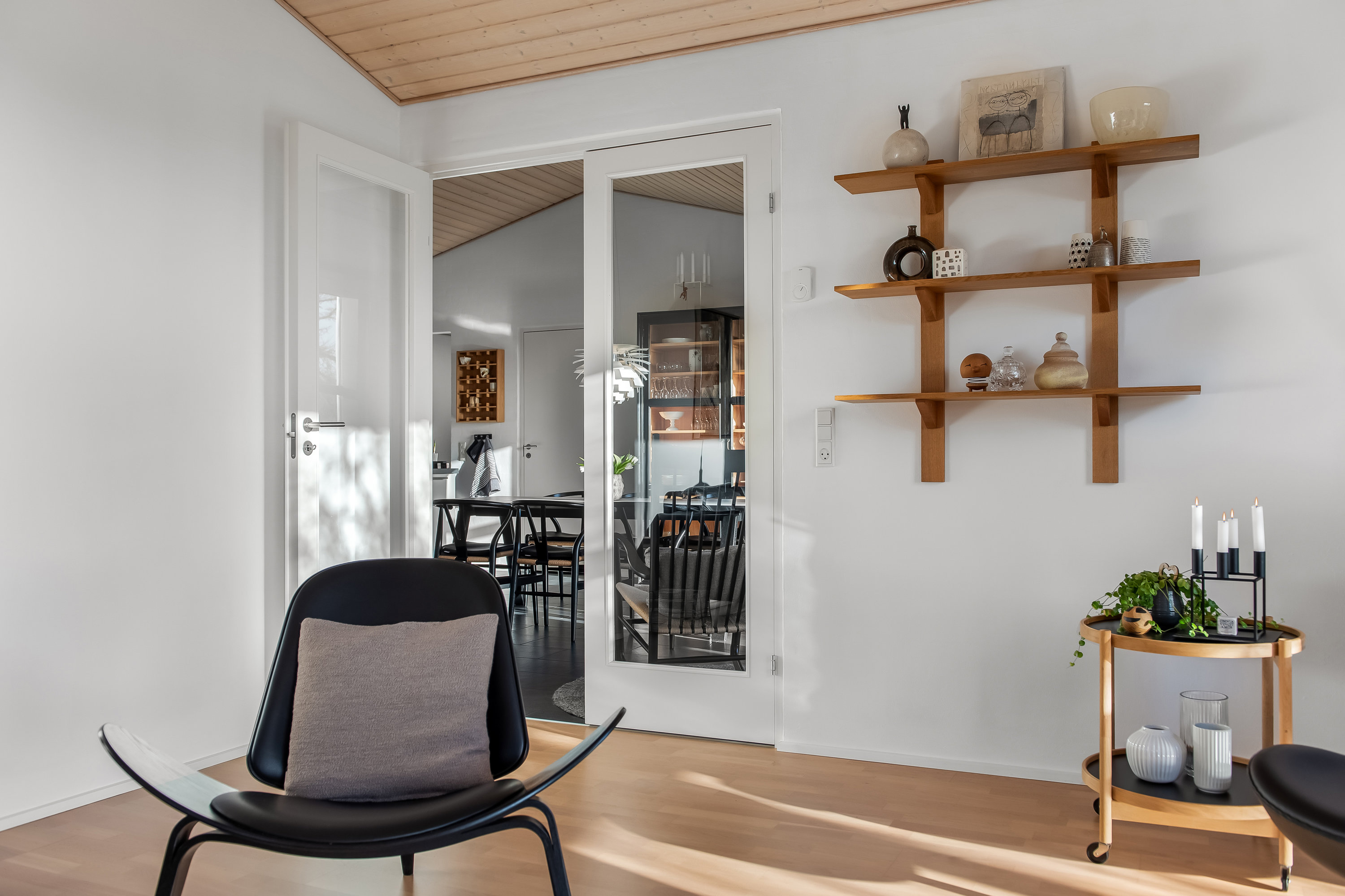 Fremhævet stue billede i fuldskærmstilstand. Billede af Viborgvej 91, Mejrup, 7500 Holstebro