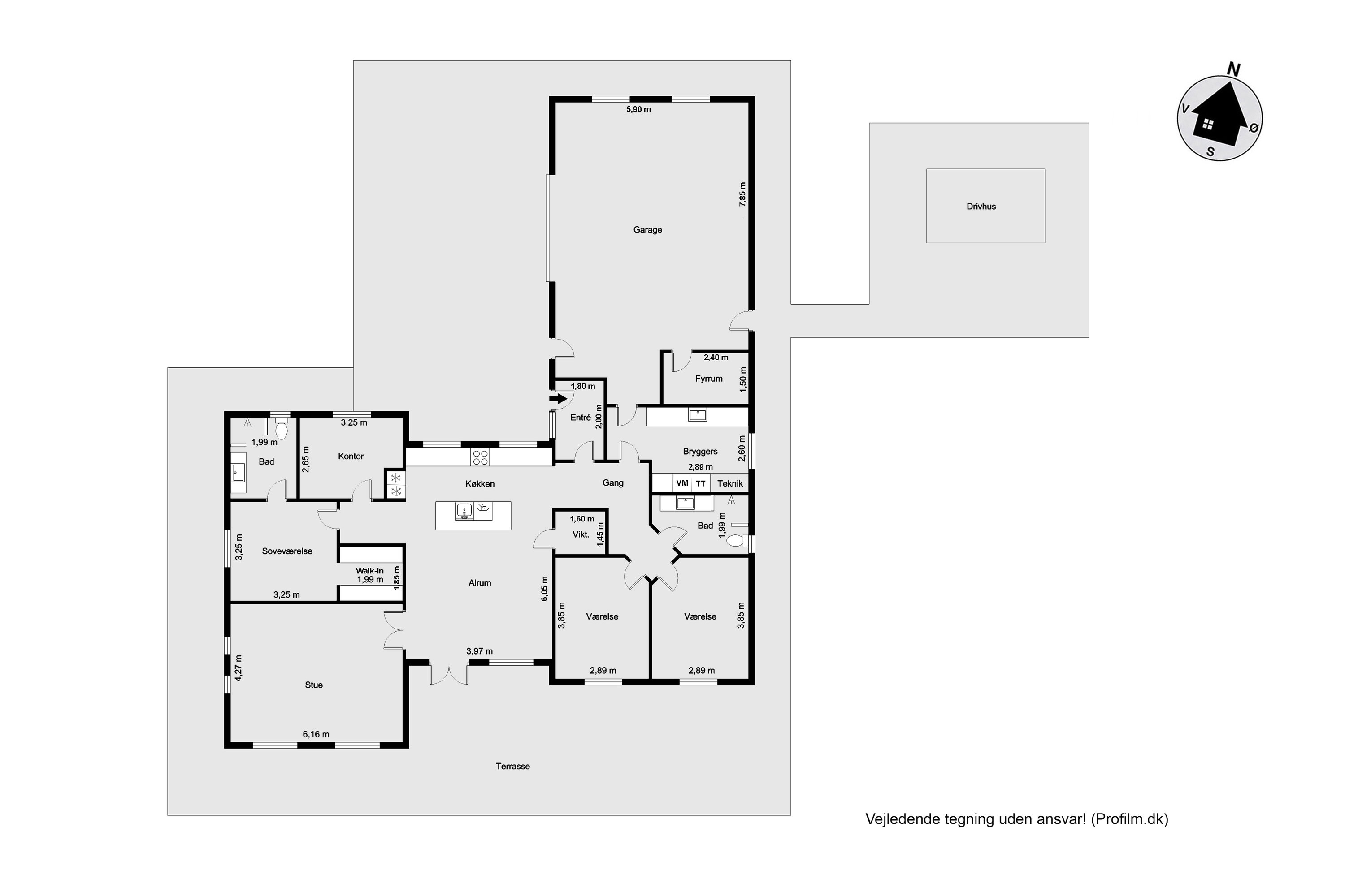 Plantegninger billede af Viborgvej 91, Mejrup, 7500 Holstebro