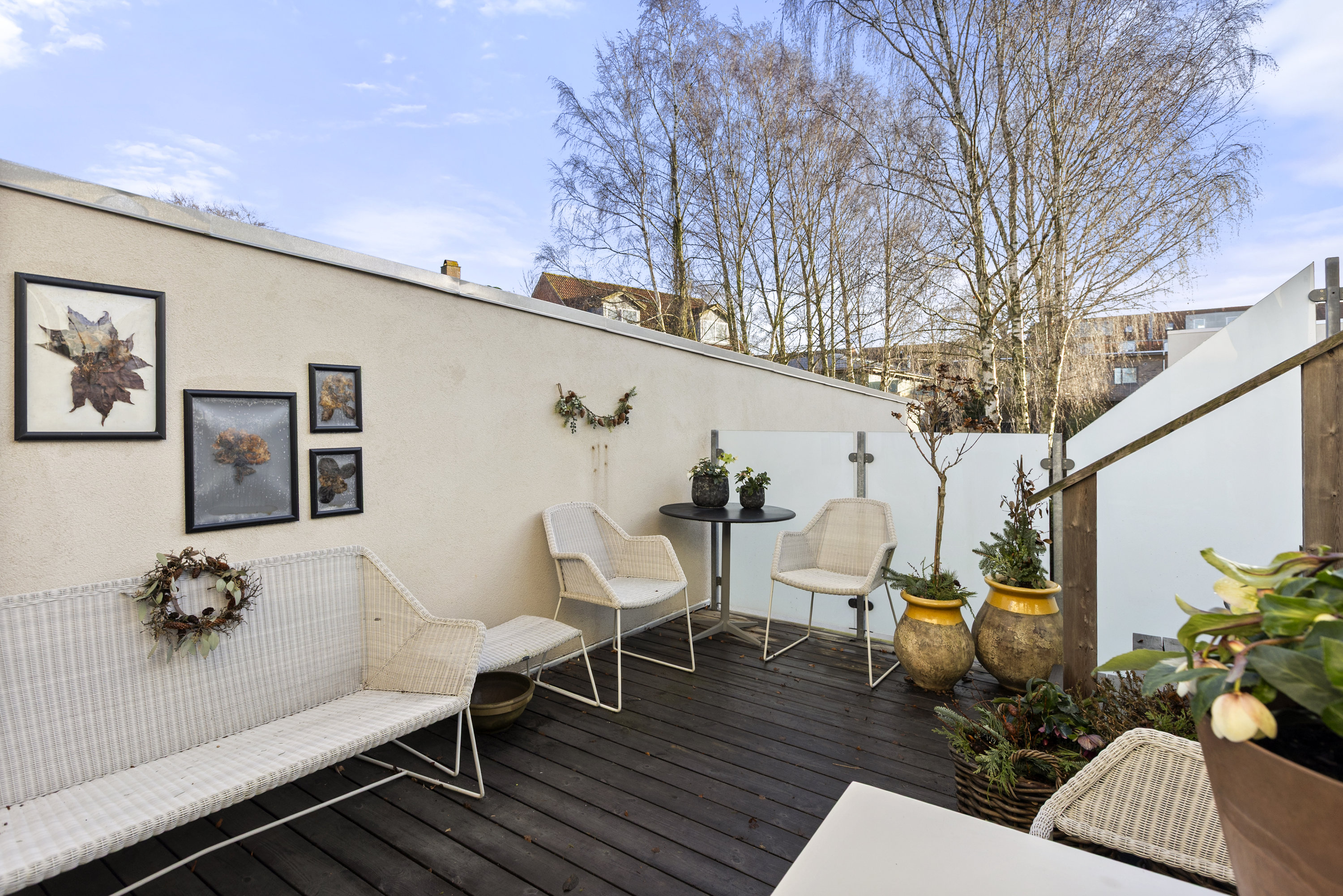 Fremhævet terrasse billede i fuldskærmstilstand. Billede af Oehlenschlægersgade 15B, 1., 4200 Slagelse