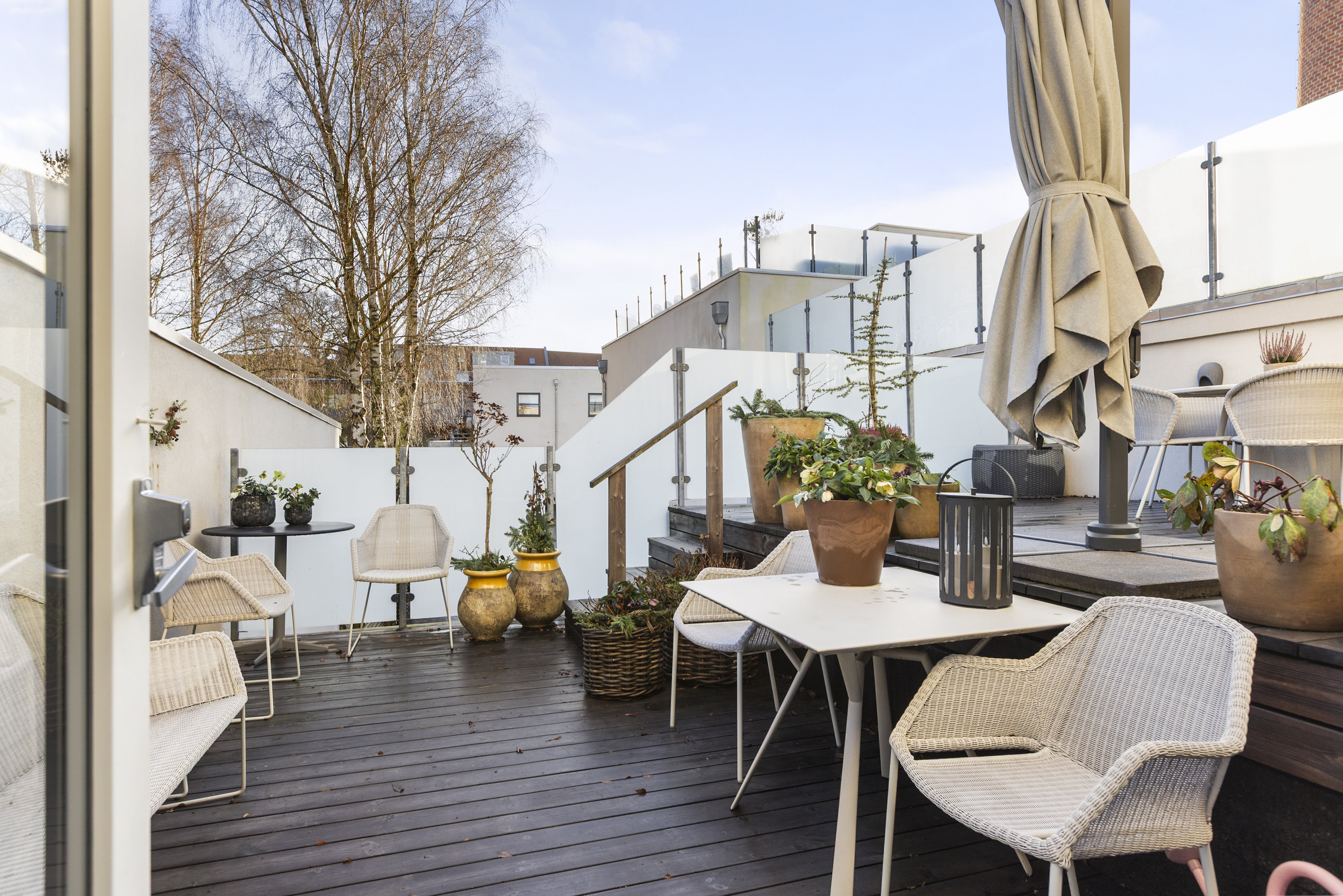 Fremhævet terrasse billede i fuldskærmstilstand. Billede af Oehlenschlægersgade 15B, 1., 4200 Slagelse