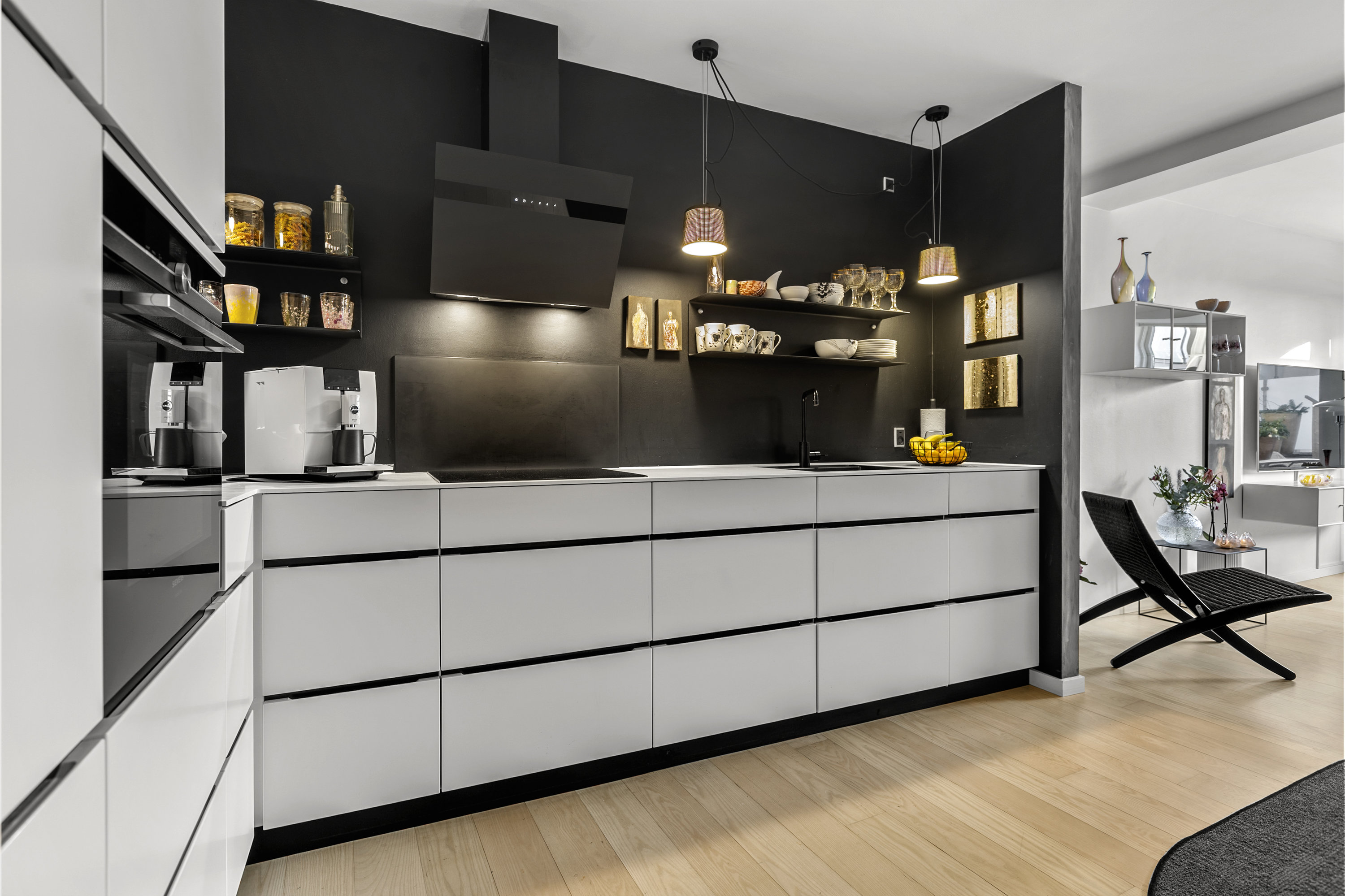 Fremhævet køkken billede i fuldskærmstilstand. Billede af Oehlenschlægersgade 15B, 1., 4200 Slagelse