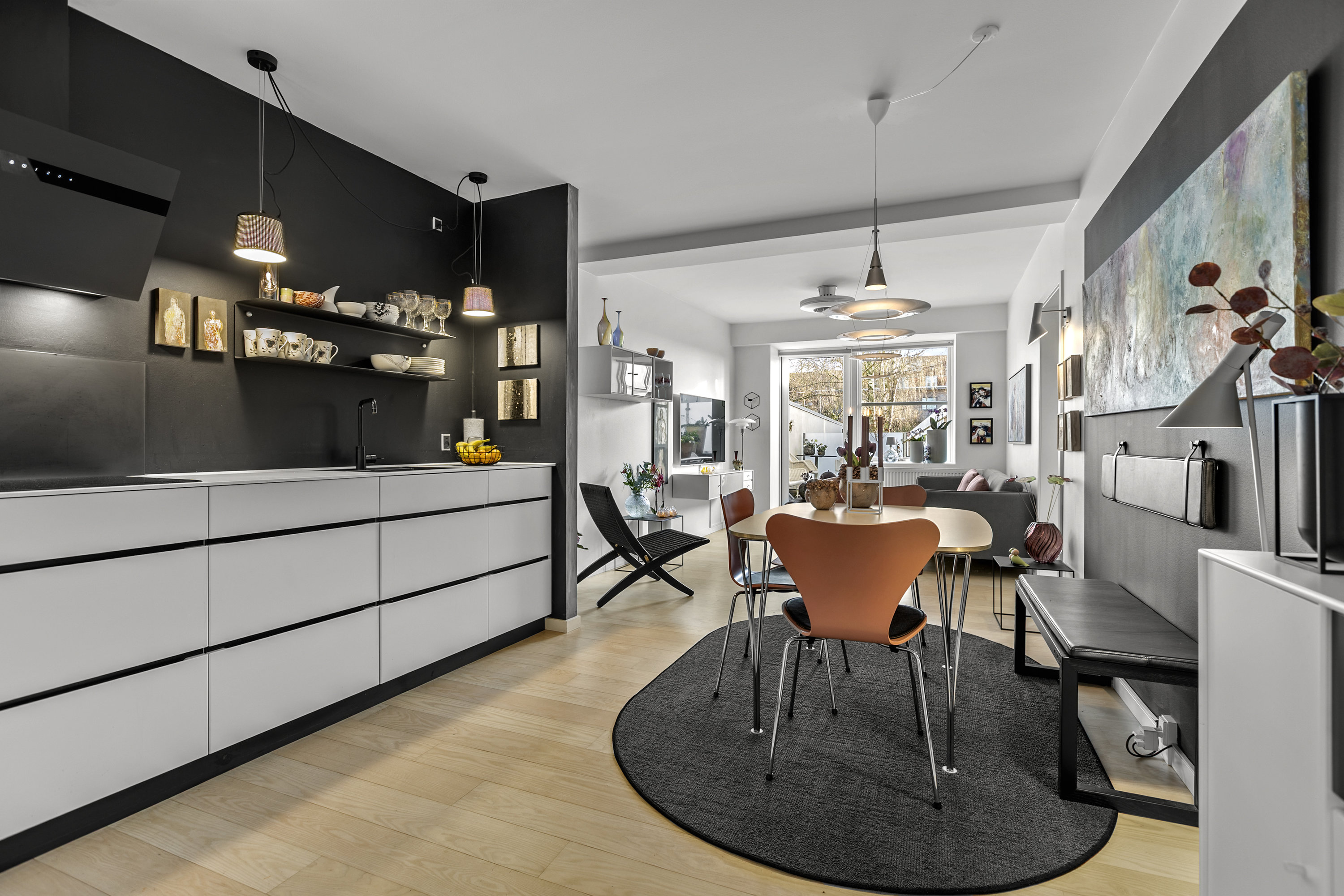 Fremhævet køkken billede i fuldskærmstilstand. Billede af Oehlenschlægersgade 15B, 1., 4200 Slagelse