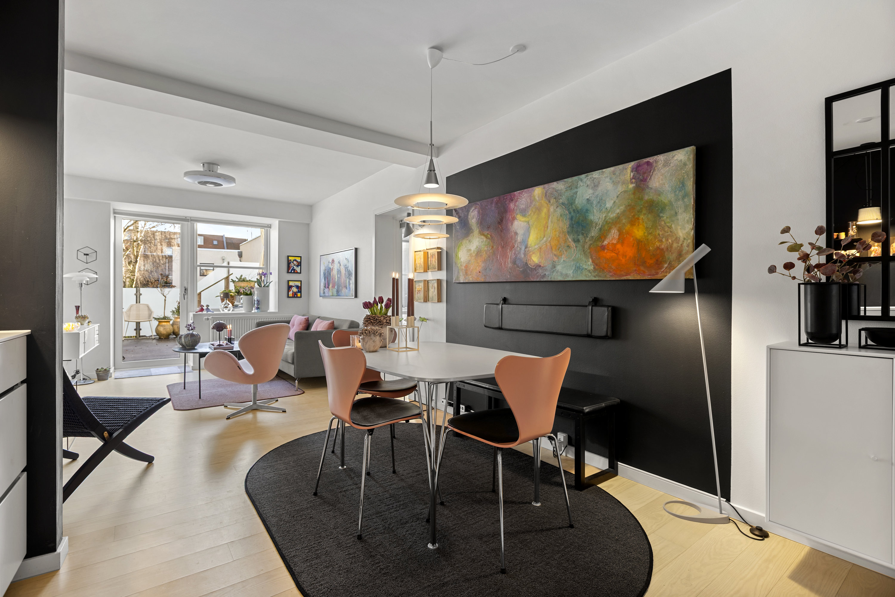 Fremhævet stue billede i fuldskærmstilstand. Billede af Oehlenschlægersgade 15B, 1., 4200 Slagelse