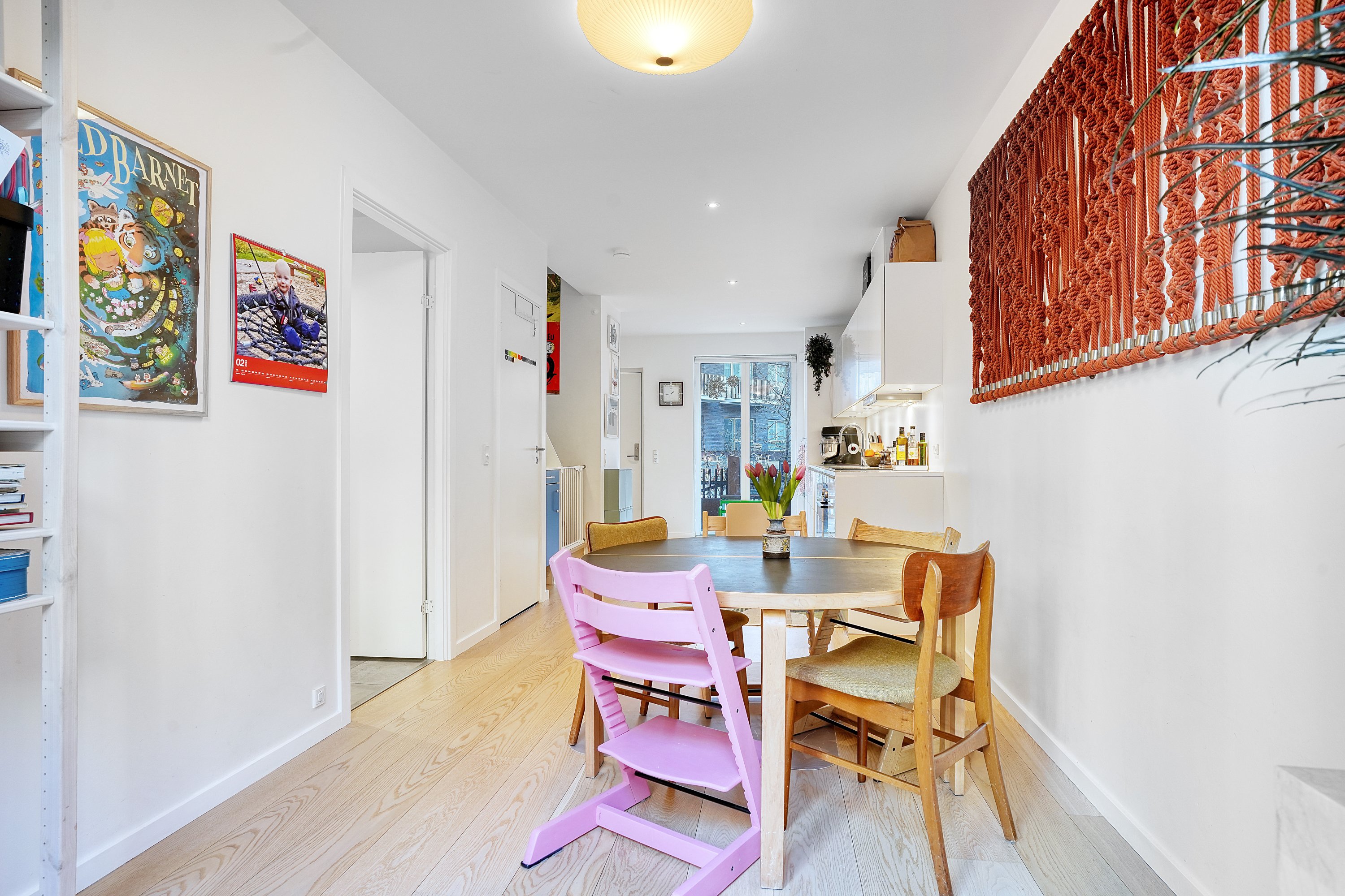 Fremhævet spisestue billede i fuldskærmstilstand. Billede af Rubinolavej 43, 2500 Valby