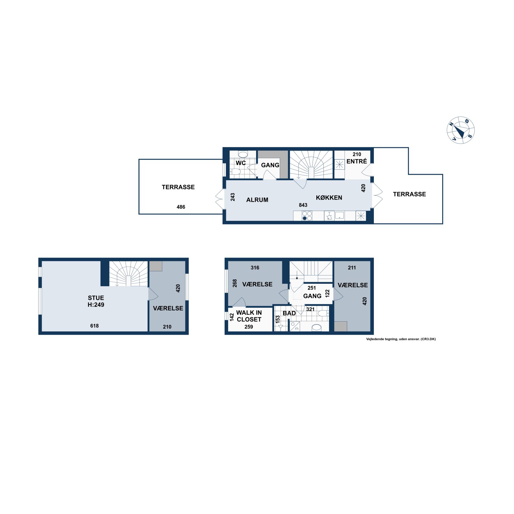 Plantegninger billede af Rubinolavej 43, 2500 Valby